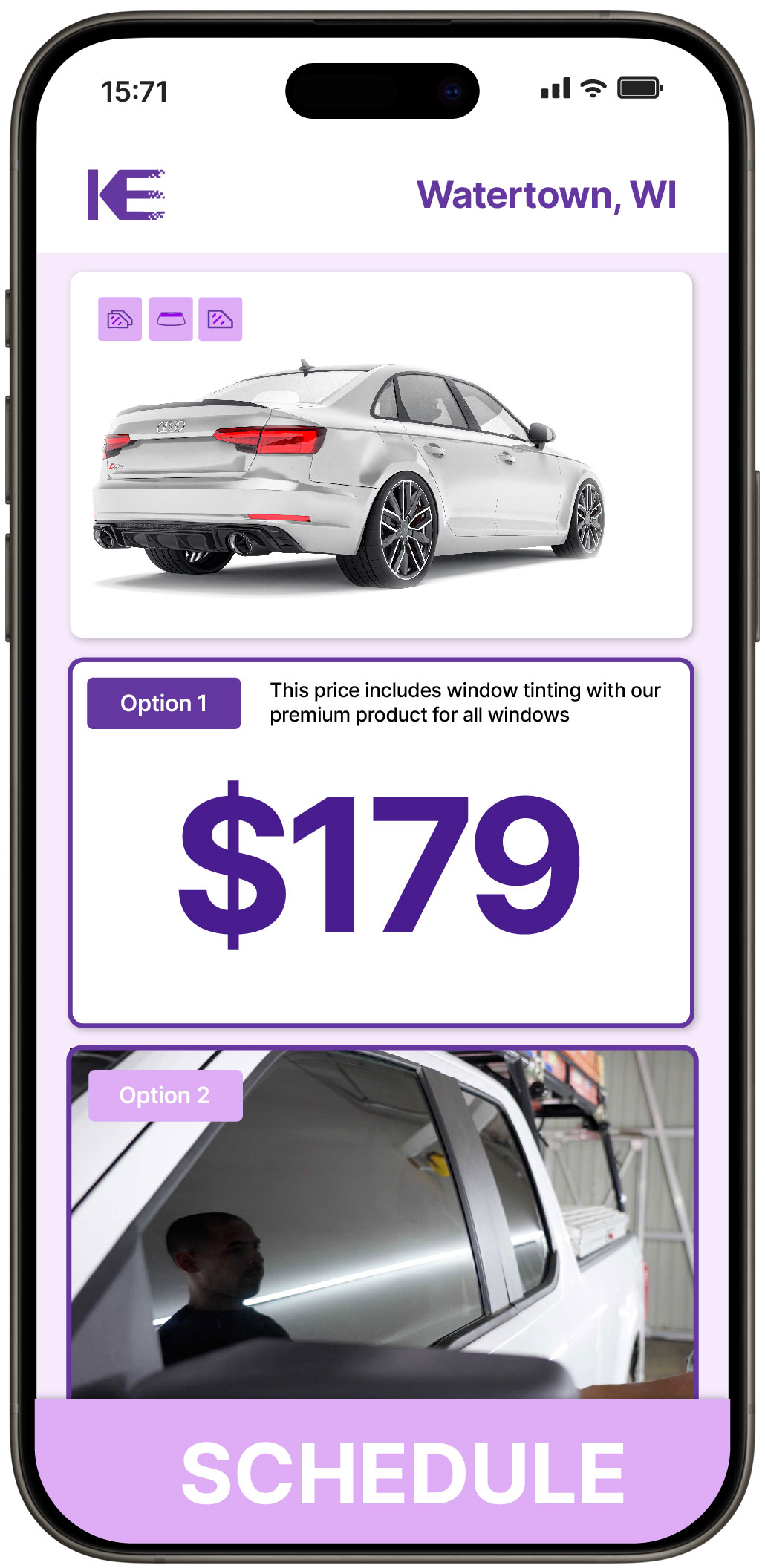 View Affordable Car Window Tinting Rates in Watertown, Wisconsin