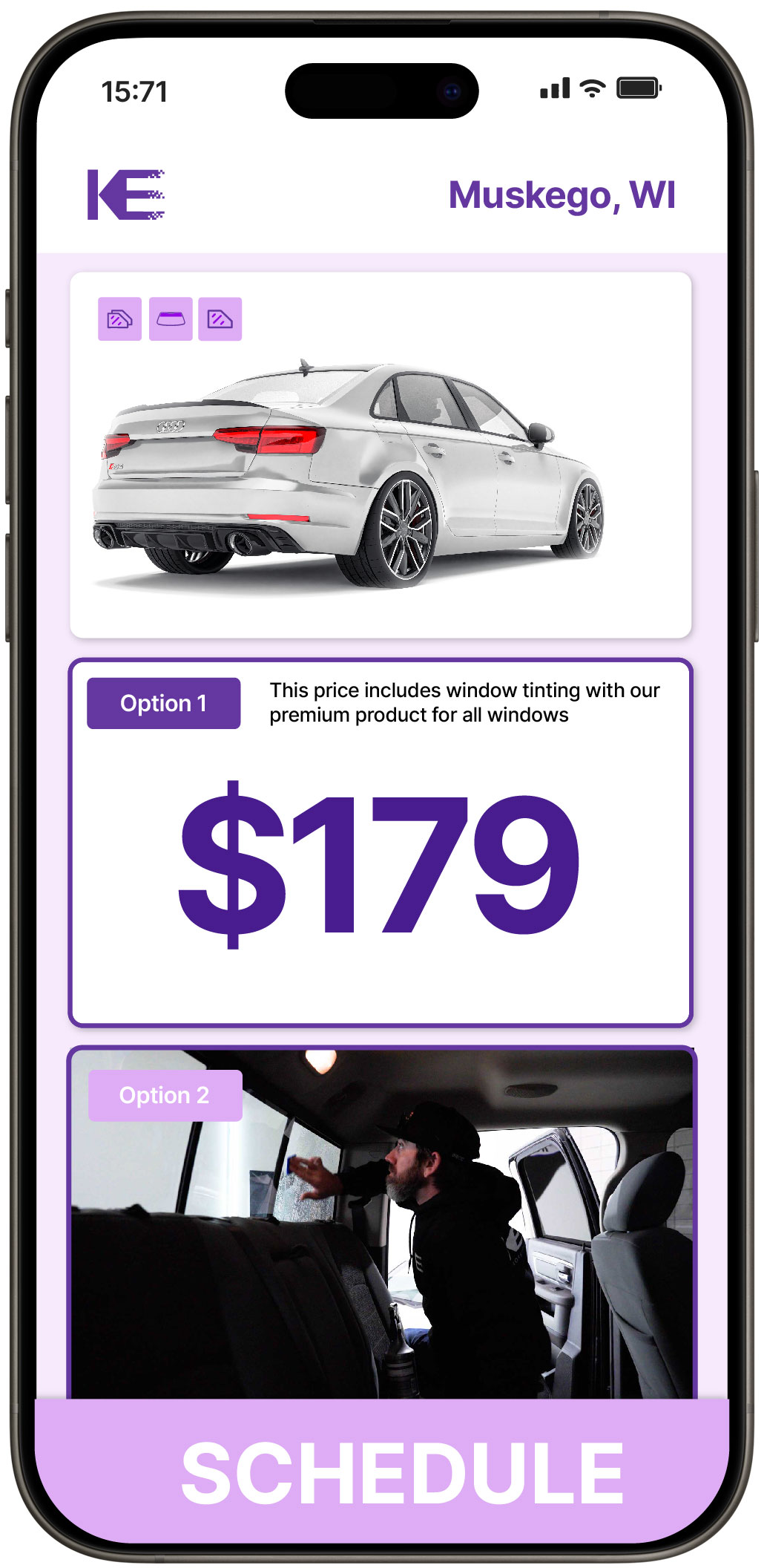 View Reasonable Car Window Tinting Costs in Muskego, Wisconsin