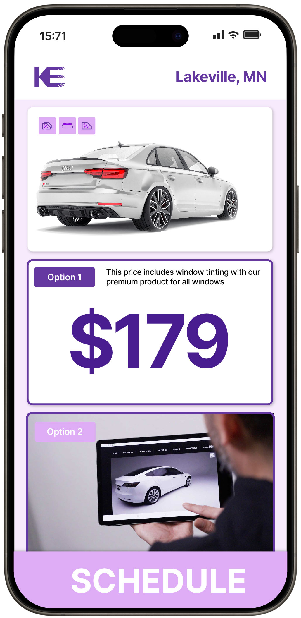 View Affordable Car Window Tinting Costs in Lakeville, Minnesota