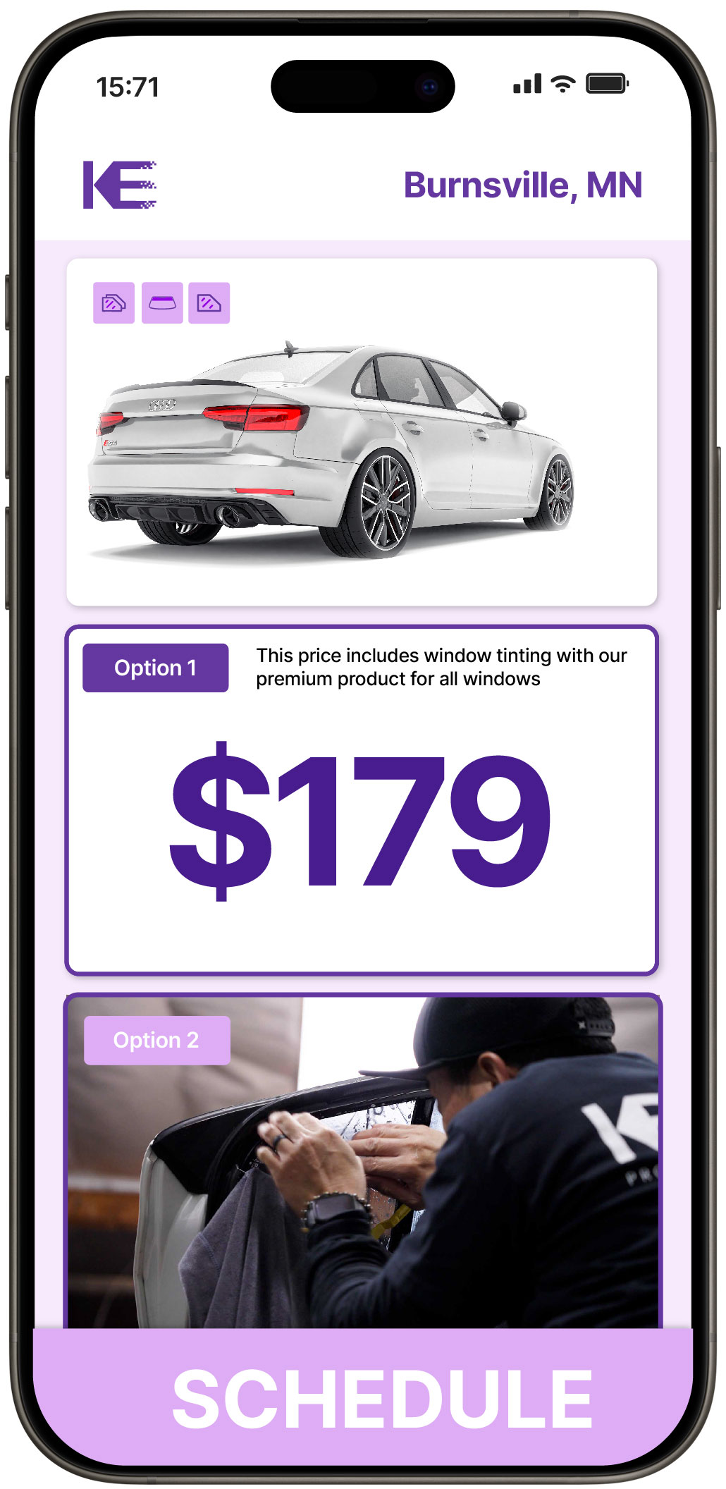 View Reasonable Car Window Tinting Prices in Burnsville, Minnesota