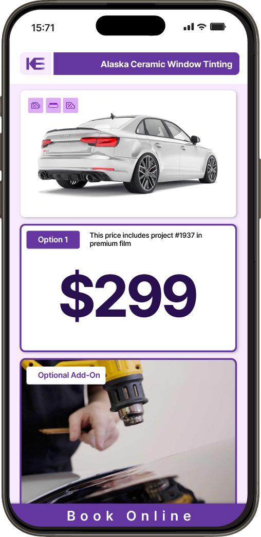View Competitive Car Window Tinting Prices in Alaska