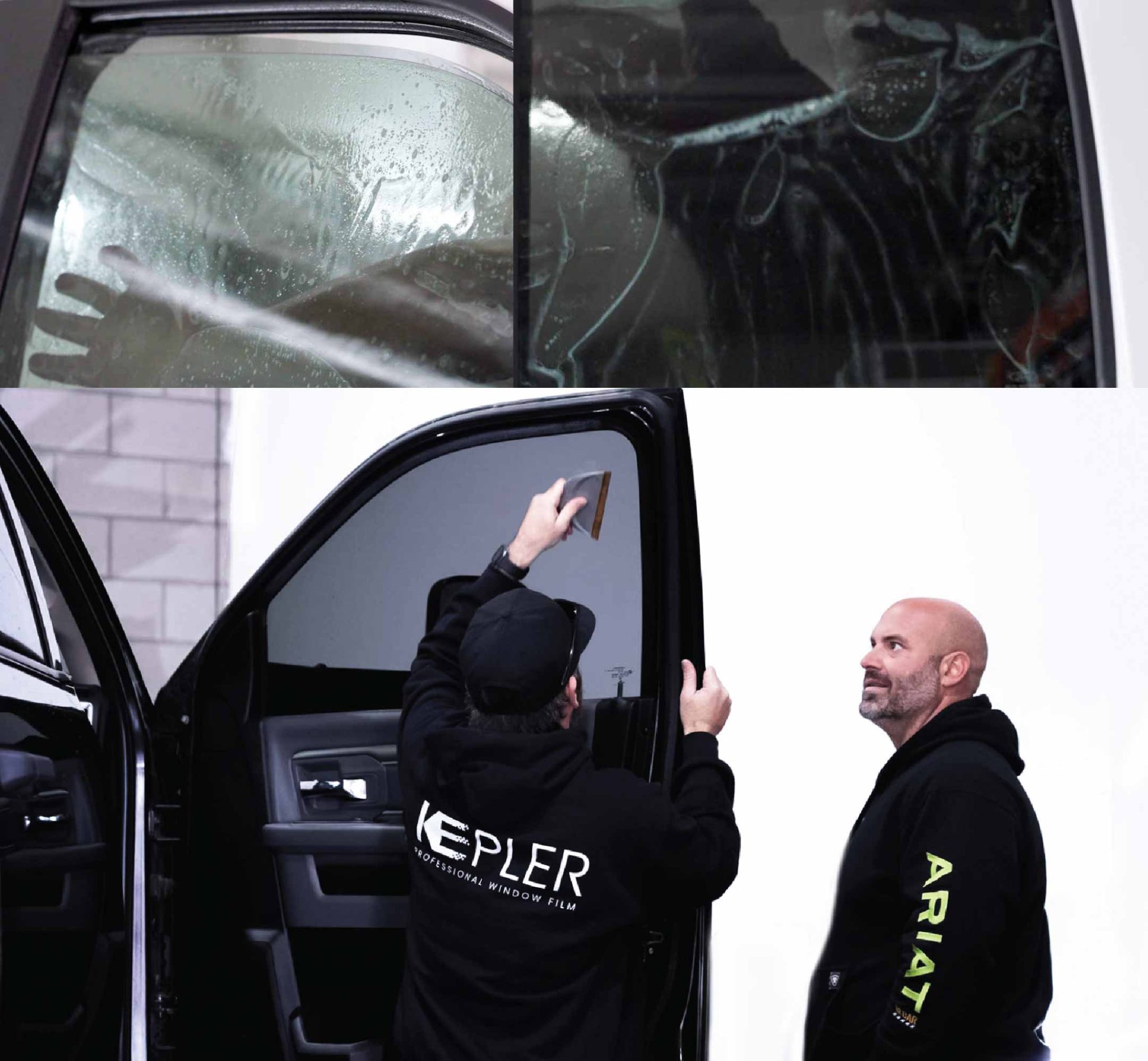 Ceramic Window Tinting Specialist Working in Maine