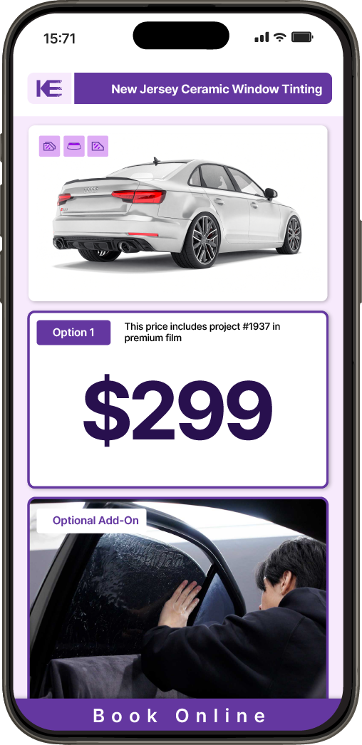 View Competitive Car Window Tinting Prices in New Jersey