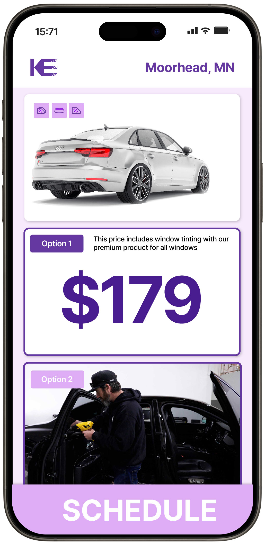 View Affordable Car Window Tinting Costs in Moorhead, Minnesota