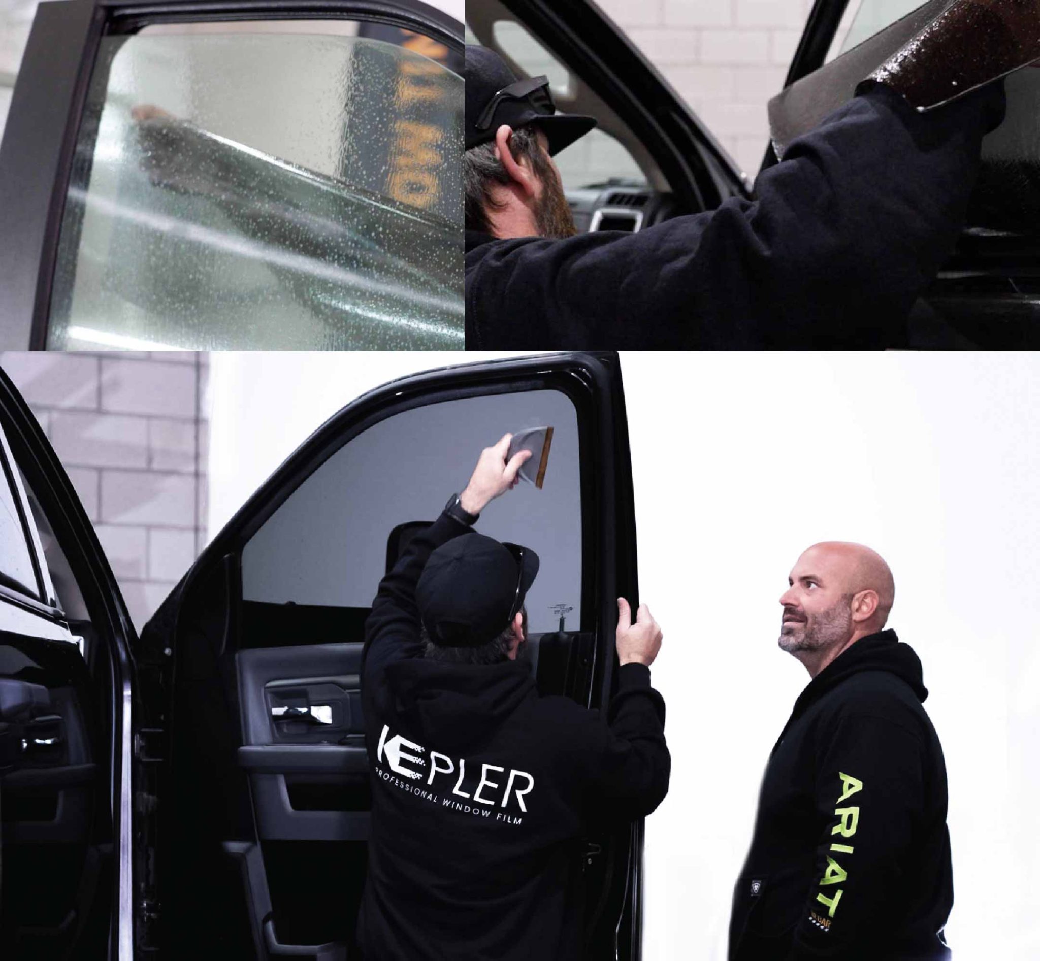 Ceramic Window Tinting Specialist Working in Rhode Island