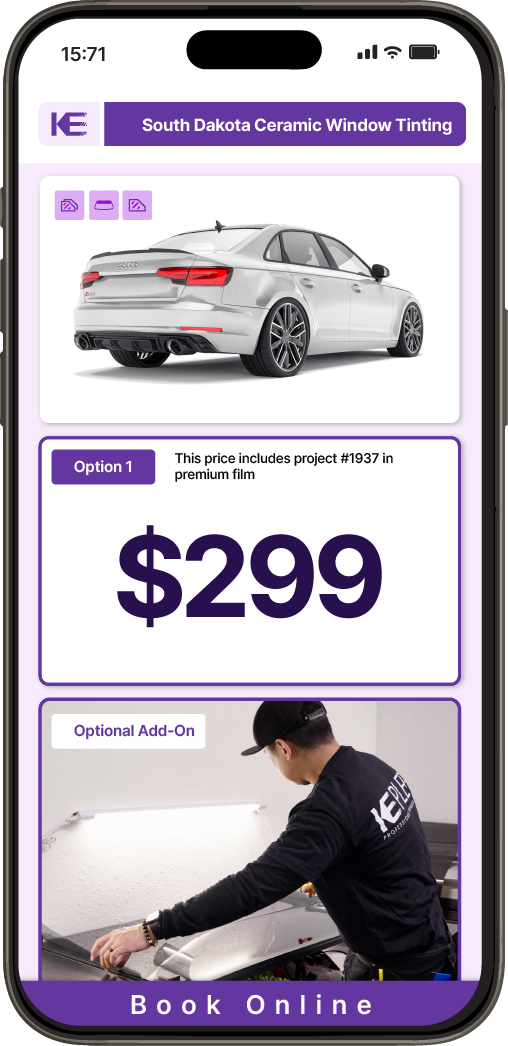 View Competitive Car Window Tinting Prices in South Dakota