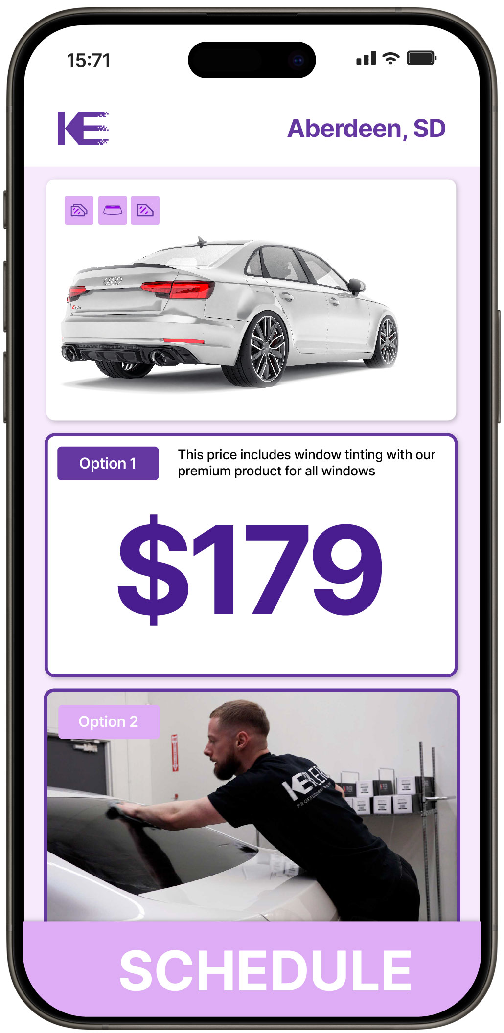 View Affordable Car Window Tinting Rates in Aberdeen, South Dakota