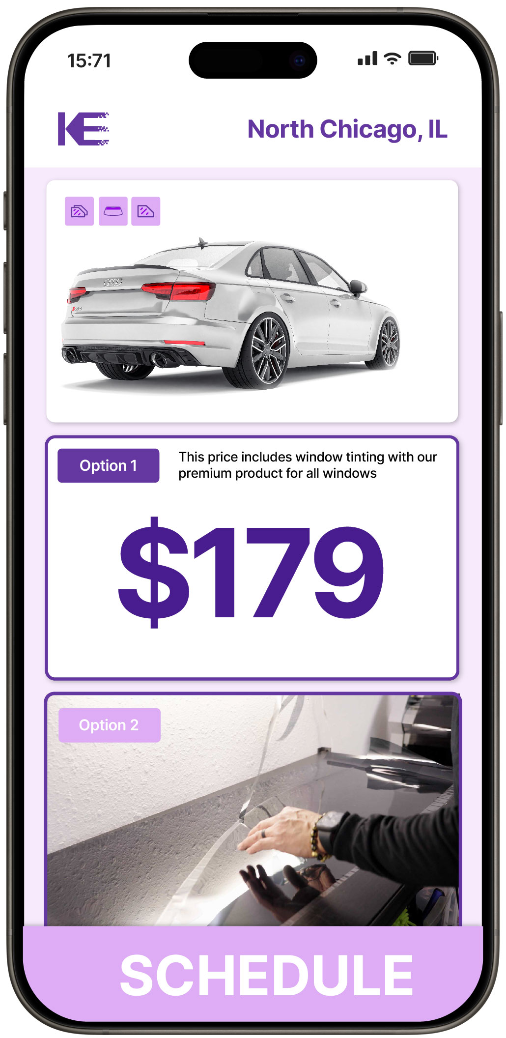 View Affordable Car Window Tinting Costs in North Chicago, Illinois