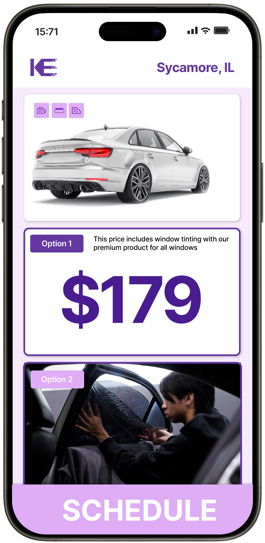 View Reasonable Car Window Tinting Costs in Sycamore, Illinois