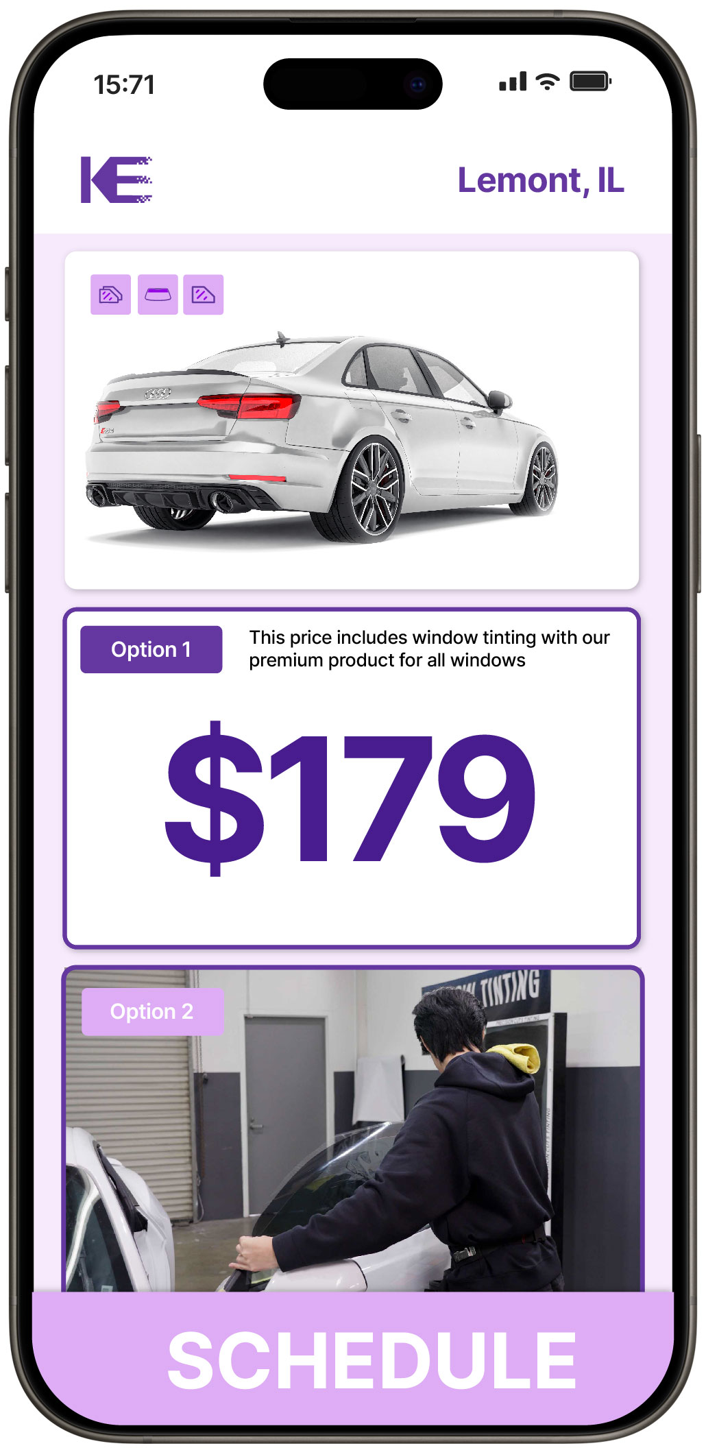 View Competitive Car Window Tinting Costs in Lemont, Illinois