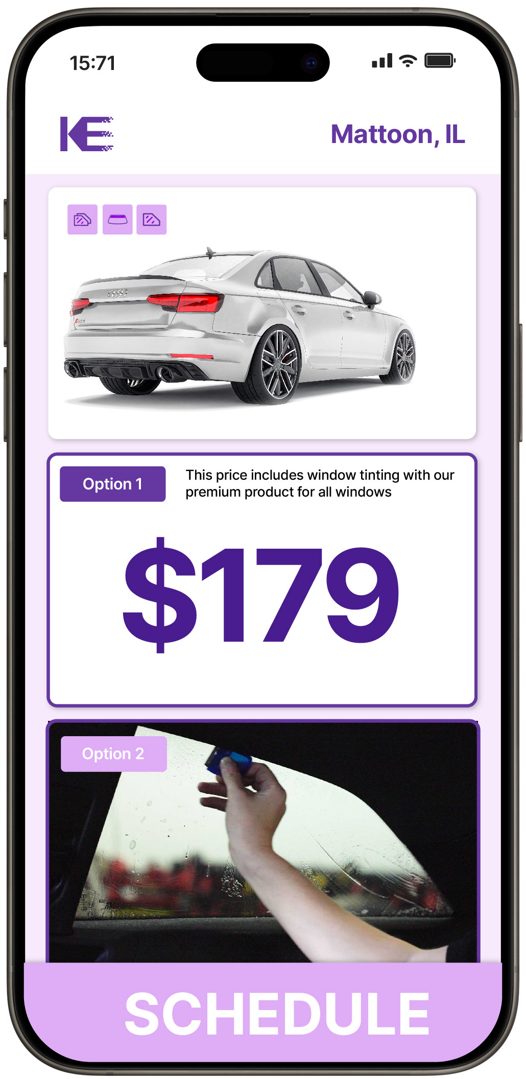 View Reasonable Car Window Tinting Rates in Mattoon, Illinois