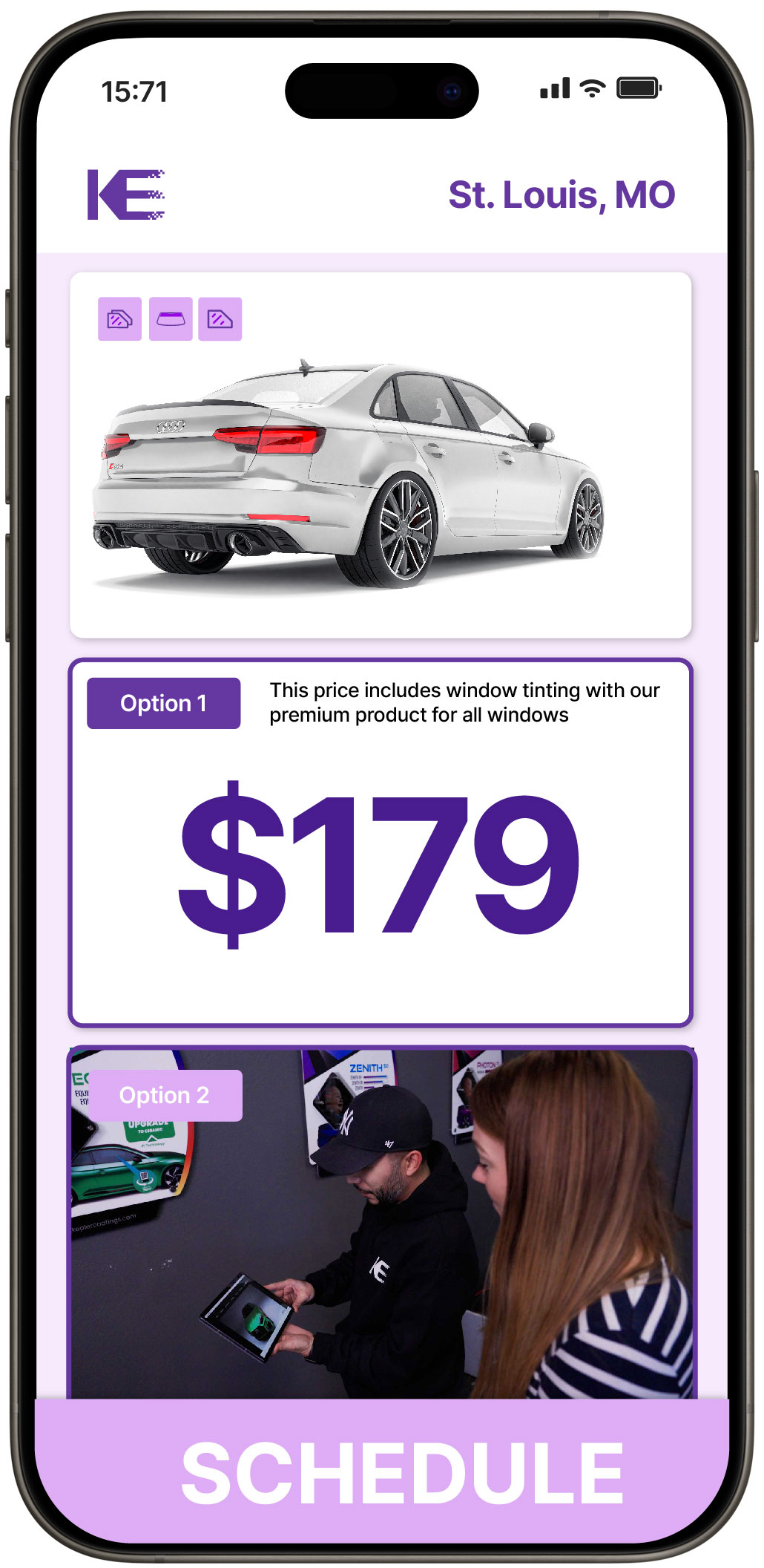 View Competitive Car Window Tinting Prices in St. Louis, Missouri