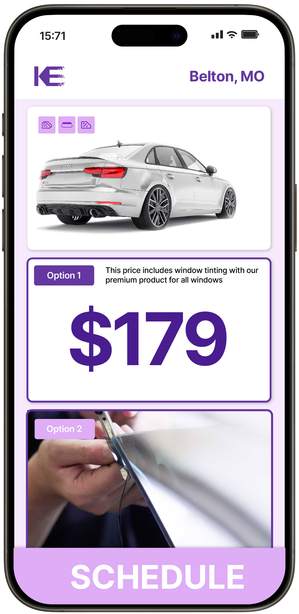 View Reasonable Car Window Tinting Rates in Belton, Missouri