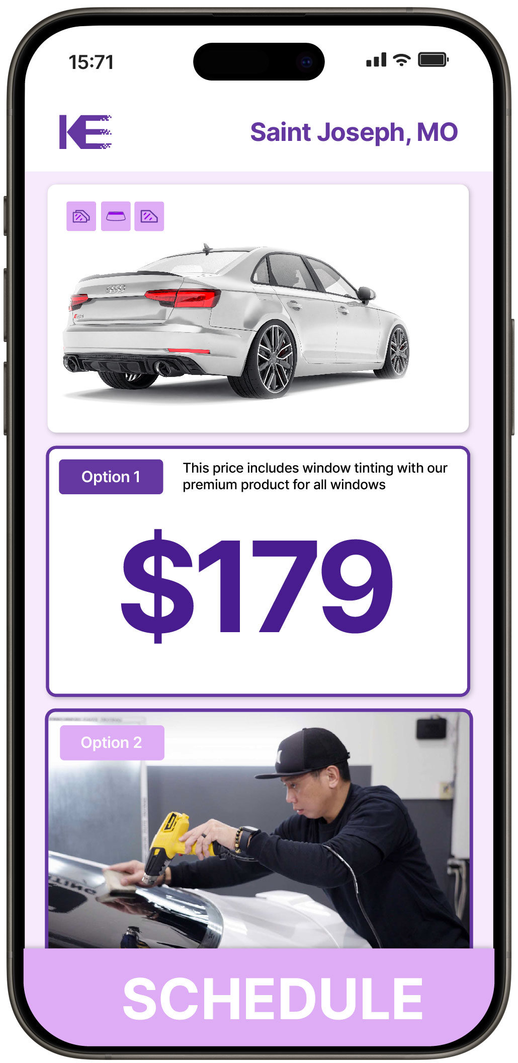 View Reasonable Car Window Tinting Costs in Saint Joseph, Missouri
