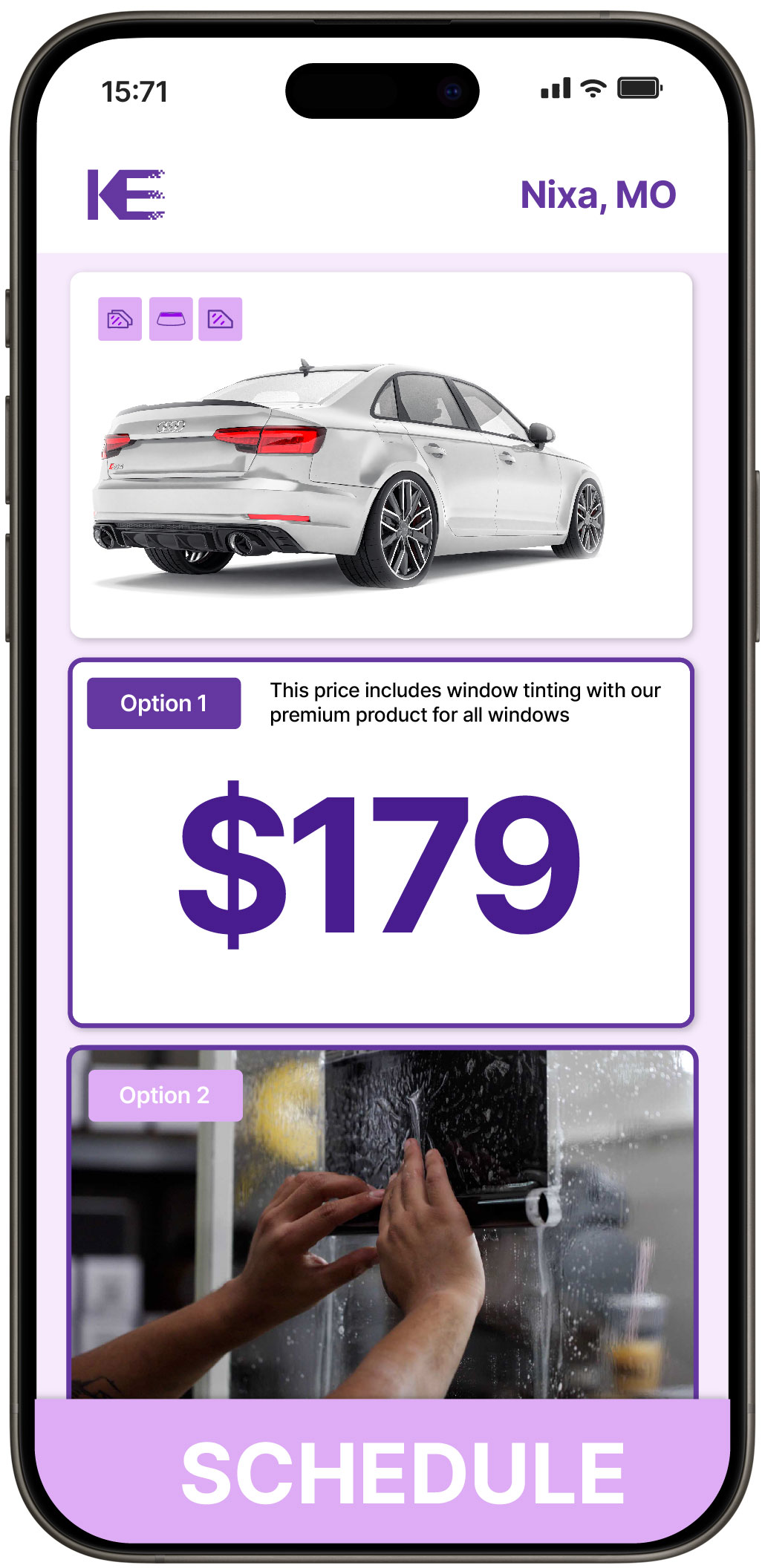 View Affordable Car Window Tinting Costs in Nixa, Missouri