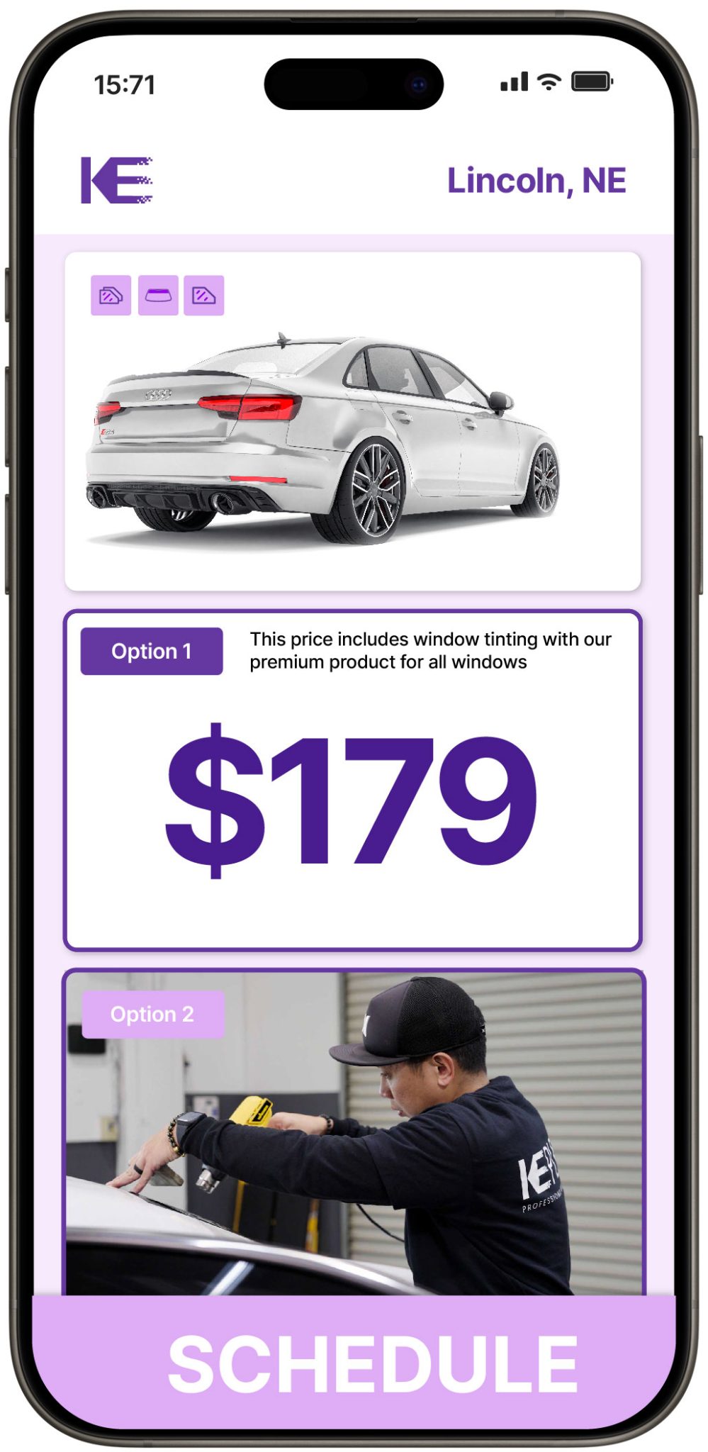 View Affordable Car Window Tinting Prices in Lincoln, Nebraska