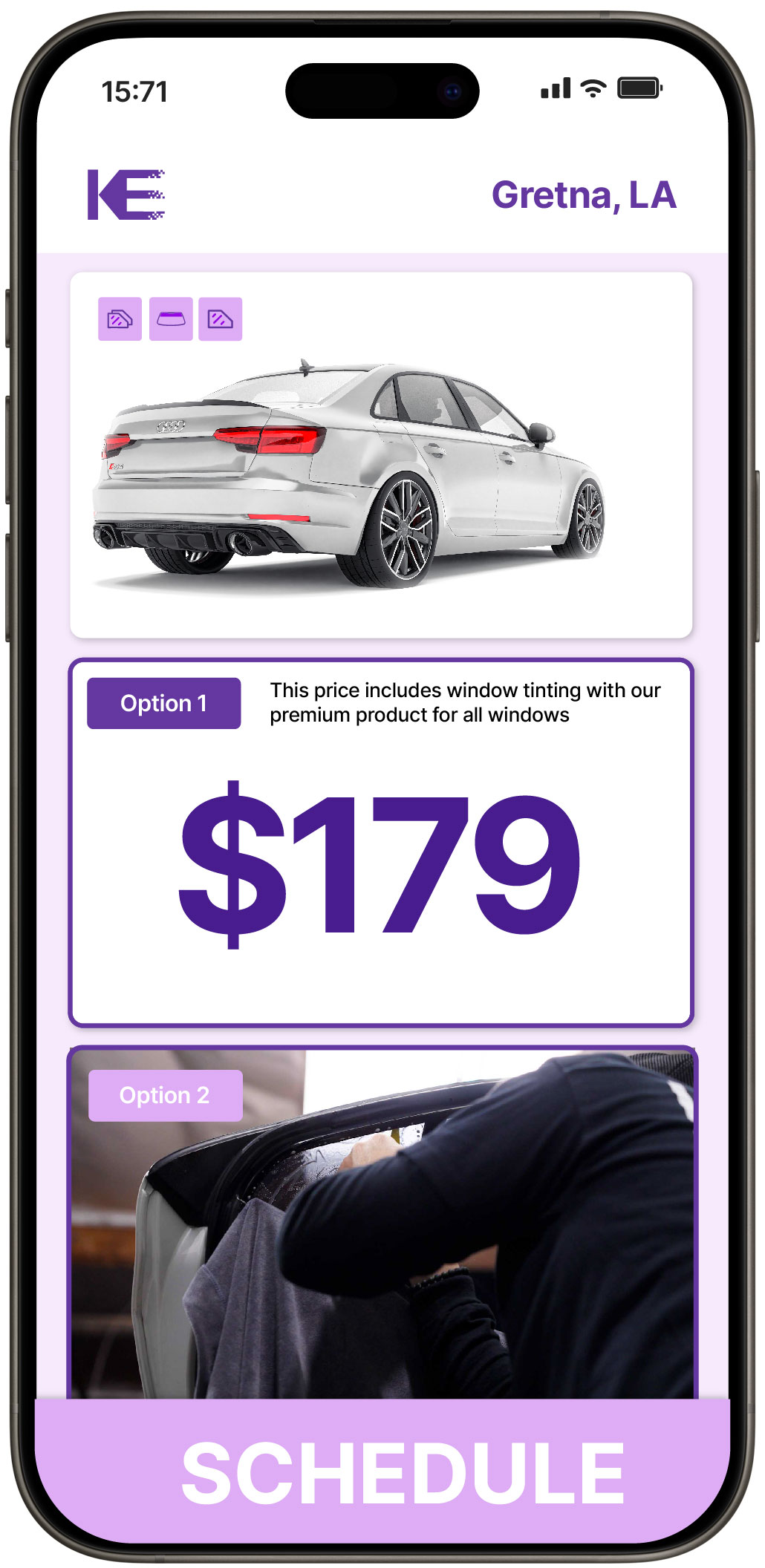 View Reasonable Car Window Tinting Prices in Gretna, Louisiana