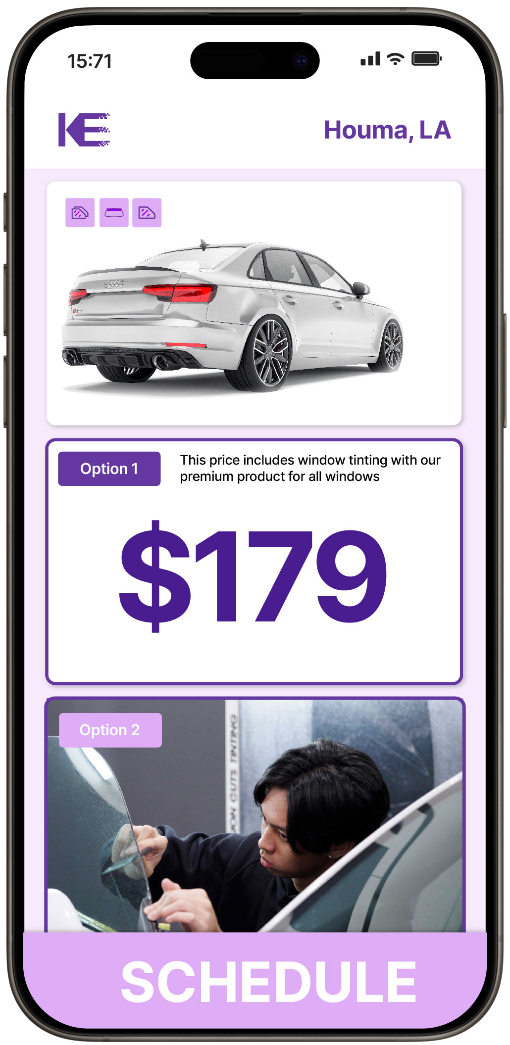 View Reasonable Car Window Tinting Rates in Houma, Louisiana