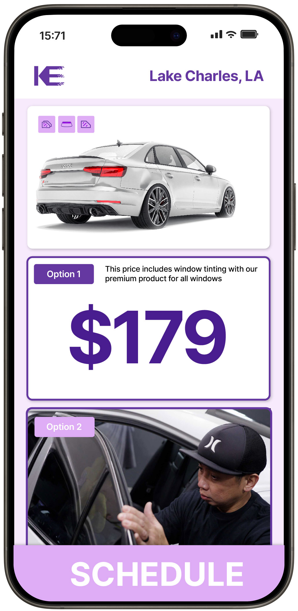 View Reasonable Car Window Tinting Prices in Lake Charles, Louisiana