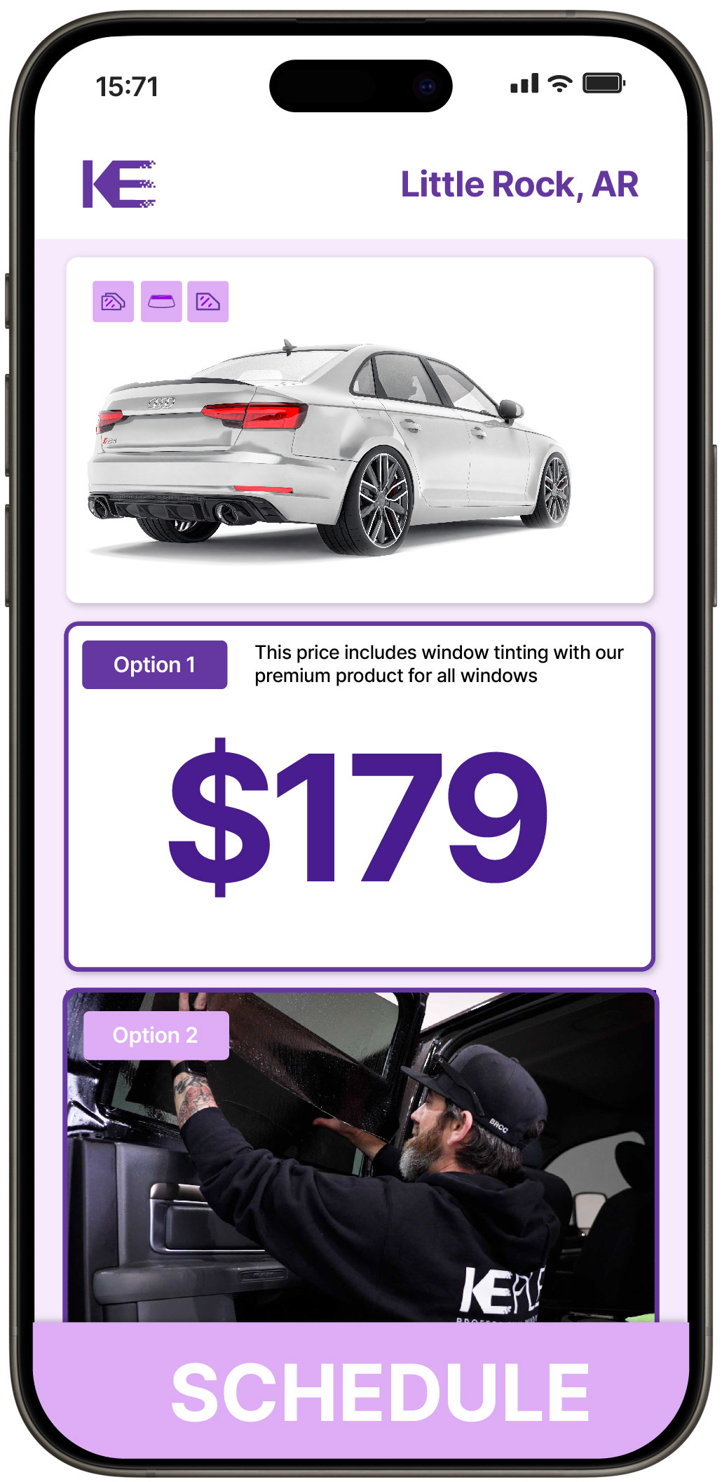View Competitive Car Window Tinting Prices in Little Rock, Arkansas