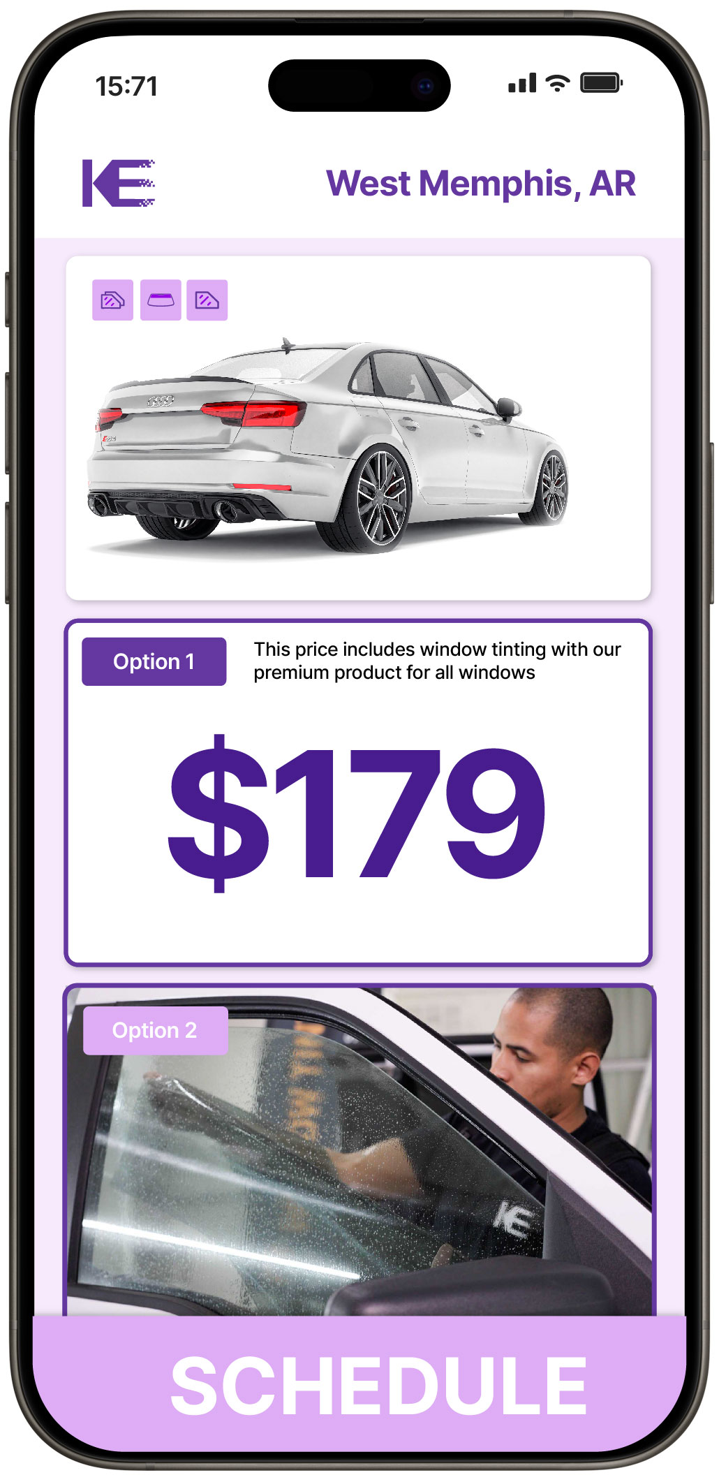 View Affordable Car Window Tinting Rates in West Memphis, Arkansas
