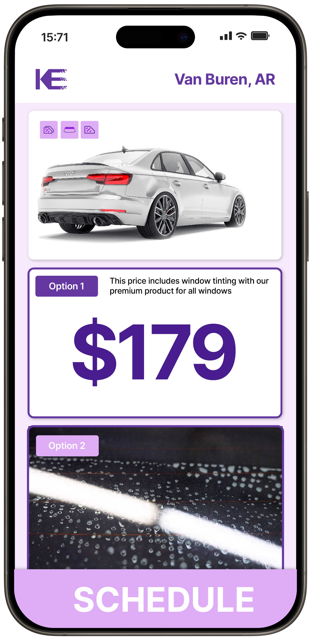 View Affordable Car Window Tinting Rates in Van Buren, Arkansas