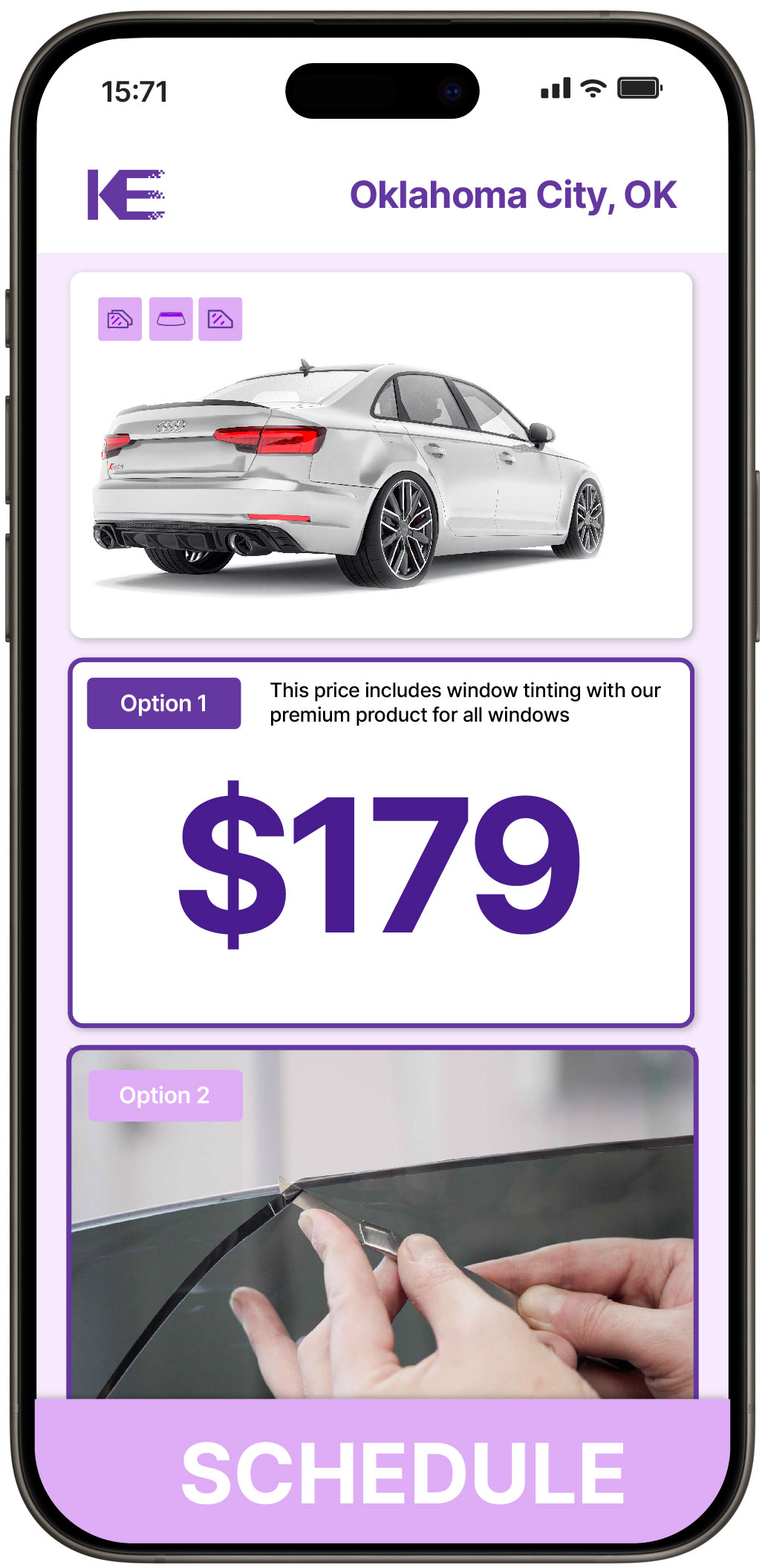 View Affordable Car Window Tinting Costs in Oklahoma City, Oklahoma