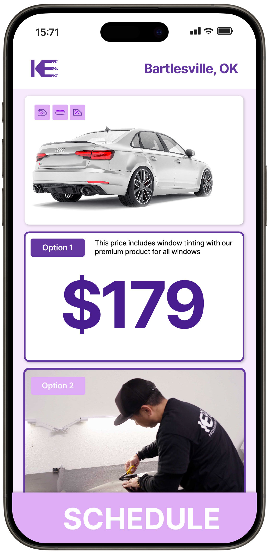 View Reasonable Car Window Tinting Costs in Bartlesville, Oklahoma