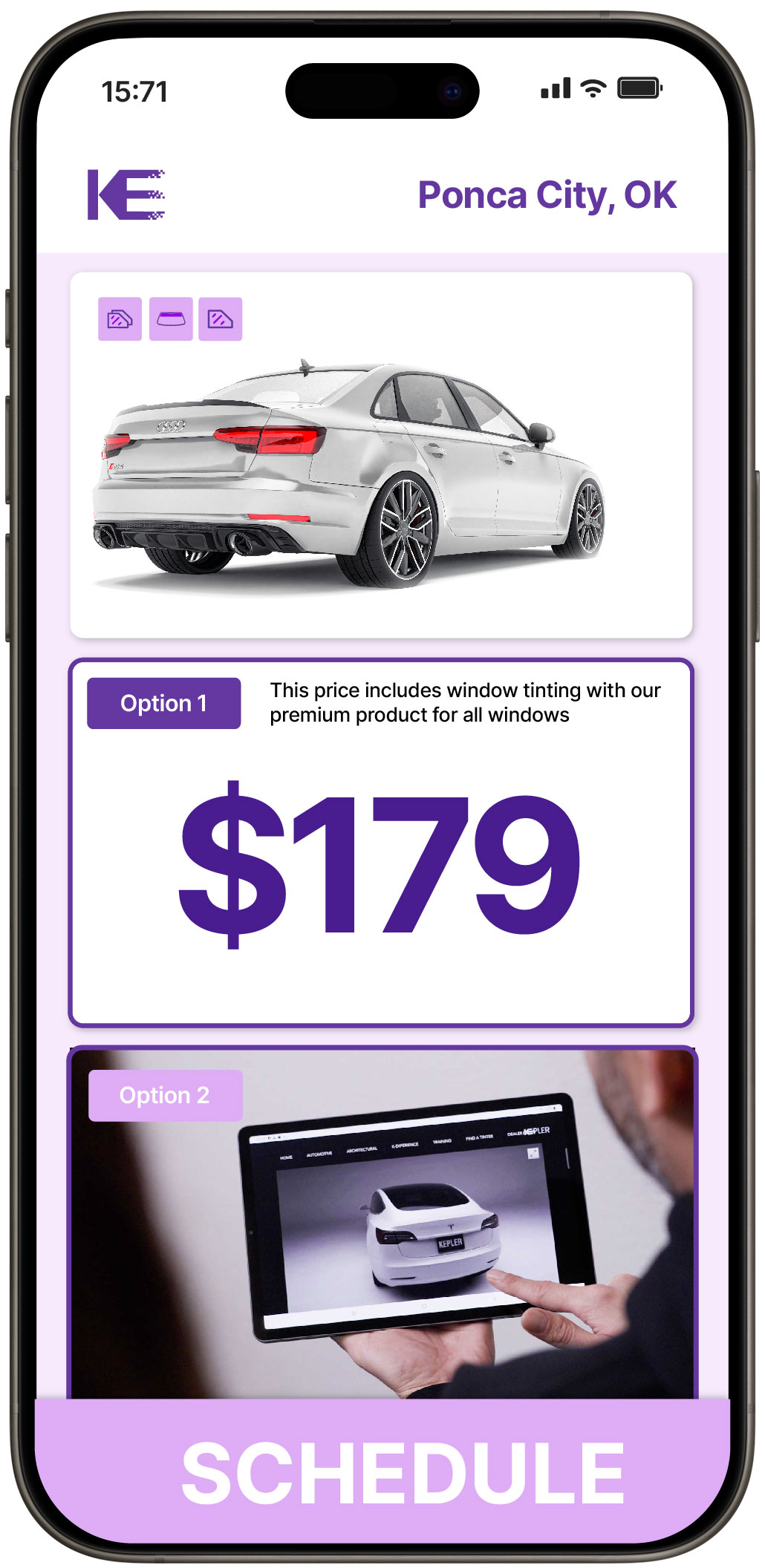View Affordable Car Window Tinting Rates in Ponca City, Oklahoma