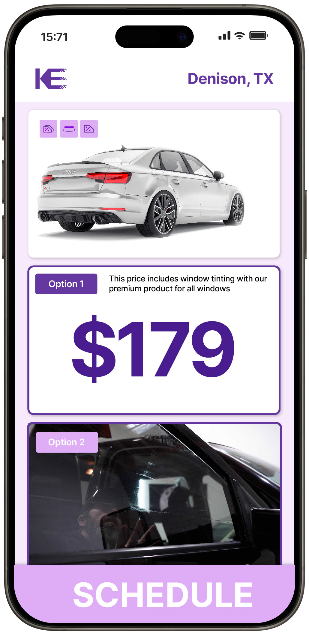 View Affordable Car Window Tinting Costs in Denison, Texas