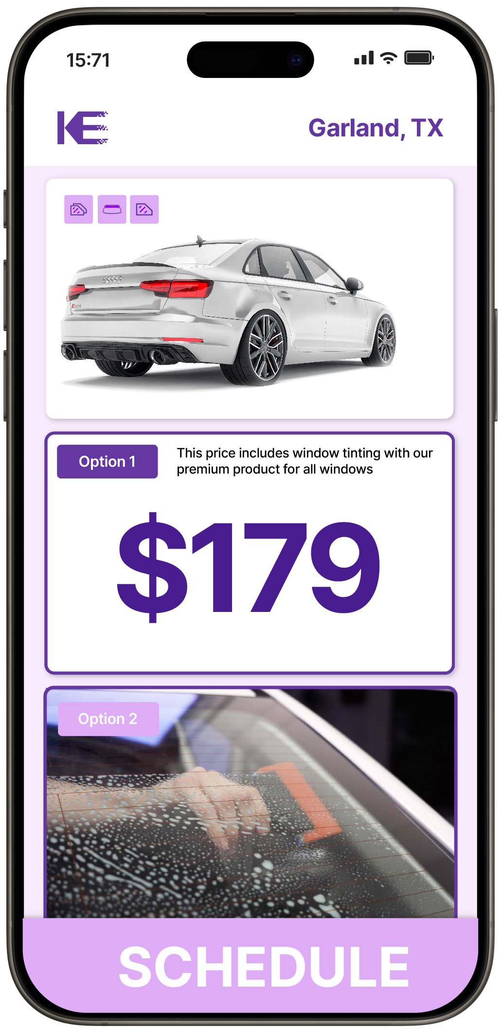 View Affordable Car Window Tinting Rates in Garland, Texas