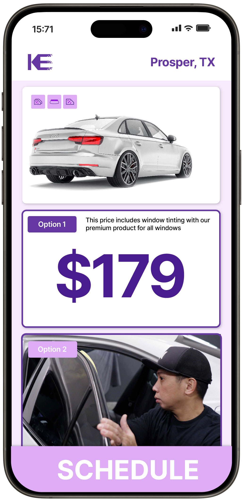 View Affordable Car Window Tinting Costs in Prosper, Texas