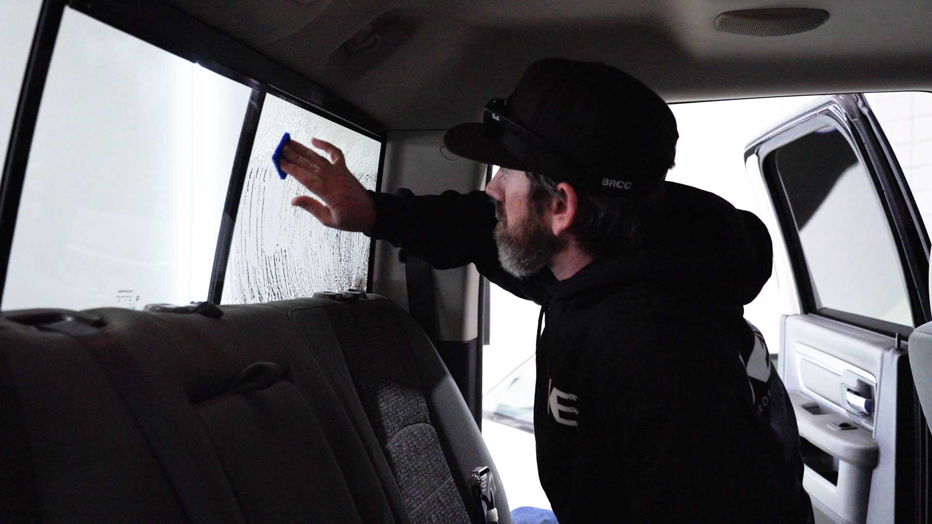 Professional Car Window Tint preparation in Waxahachie