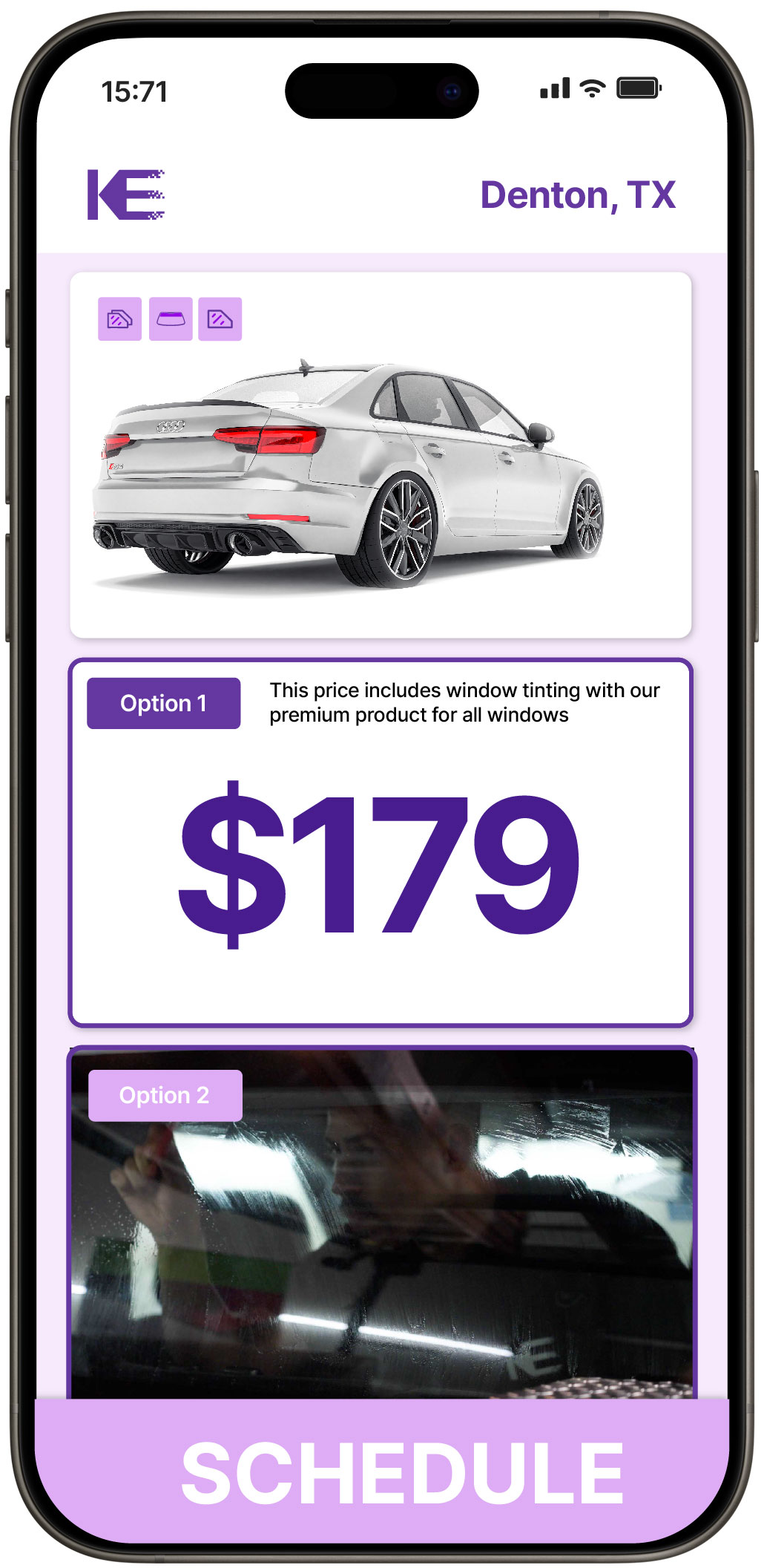View Reasonable Car Window Tinting Rates in Denton, Texas