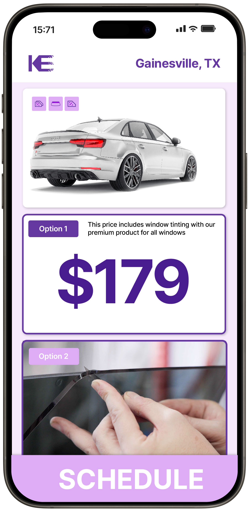 View Affordable Car Window Tinting Prices in Gainesville, Texas