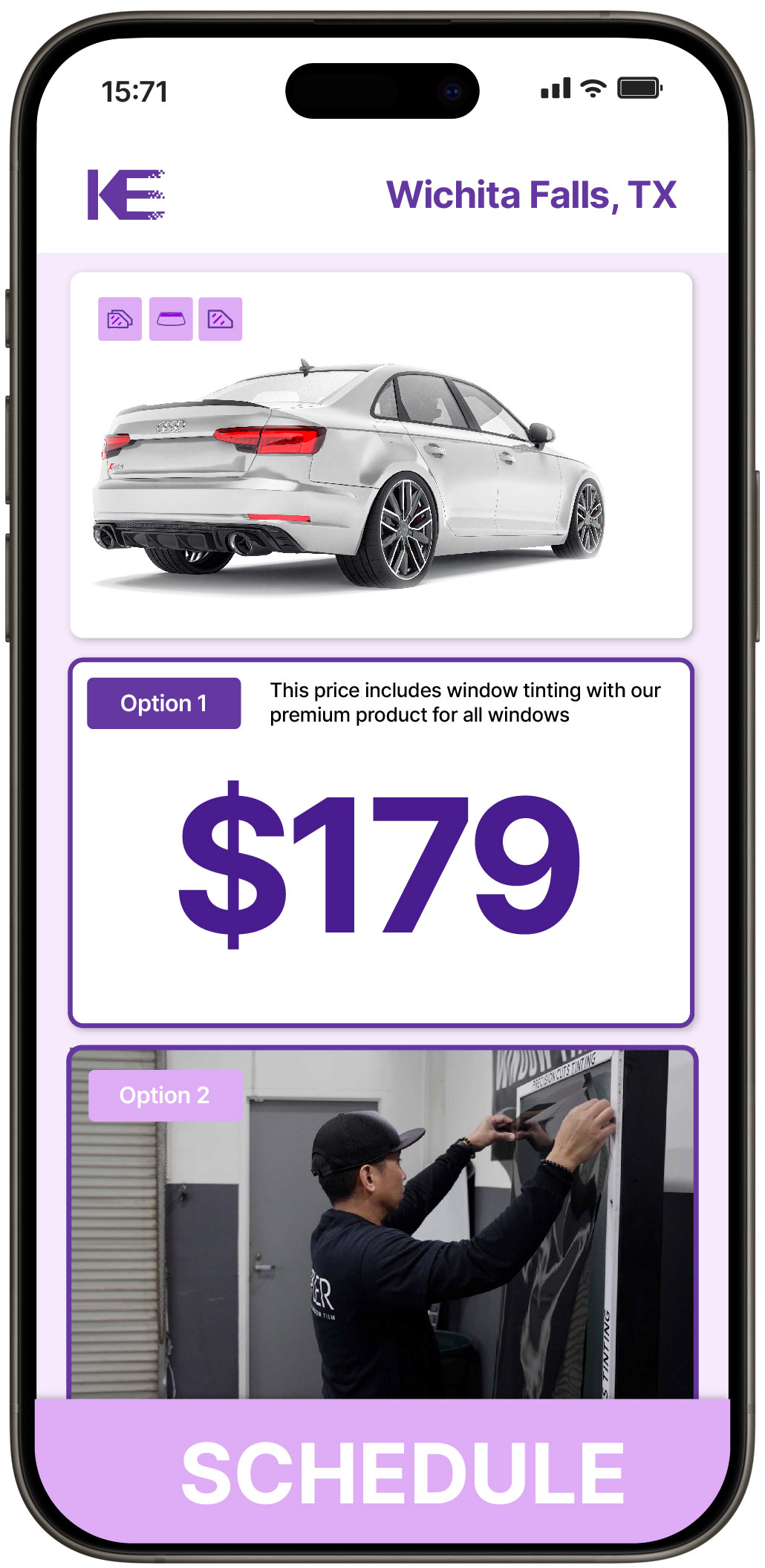 View Affordable Car Window Tinting Prices in Wichita Falls, Texas