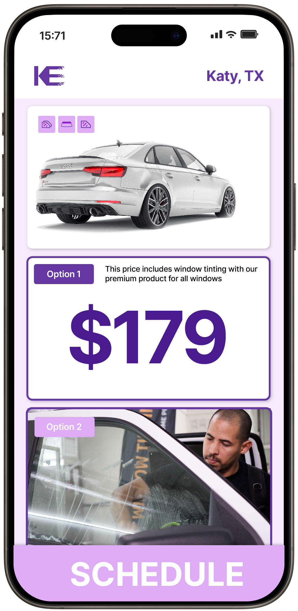 View Reasonable Car Window Tinting Prices in Katy, Texas