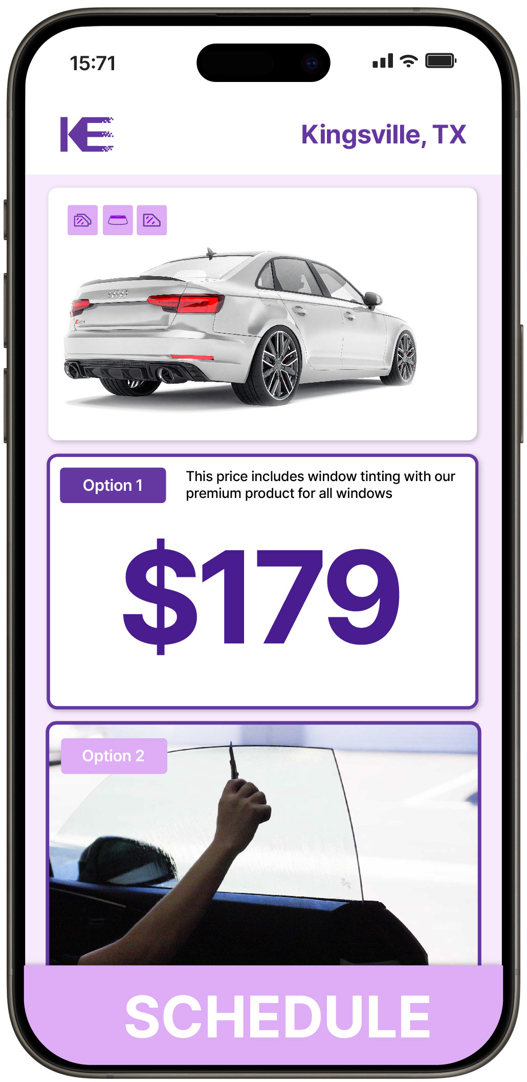 View Reasonable Car Window Tinting Rates in Kingsville, Texas