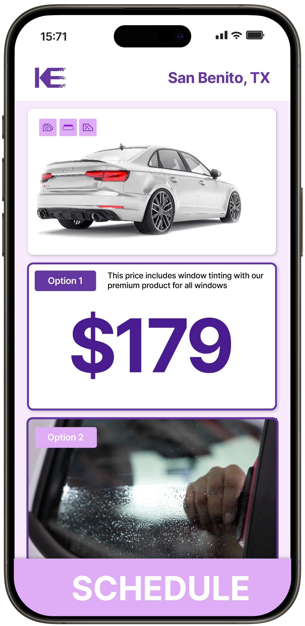 View Competitive Car Window Tinting Prices in San Benito, Texas