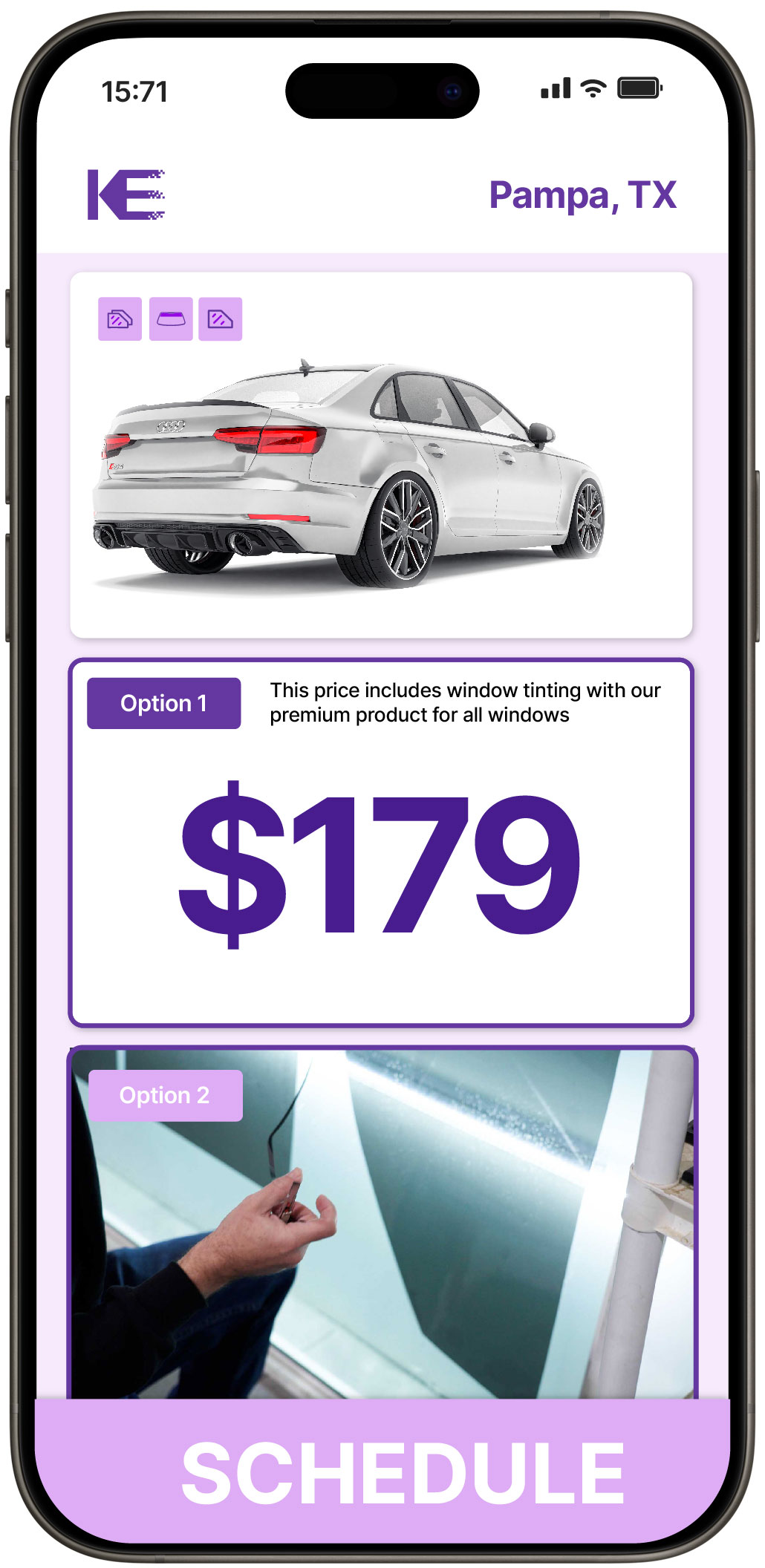 View Reasonable Car Window Tinting Costs in Pampa, Texas