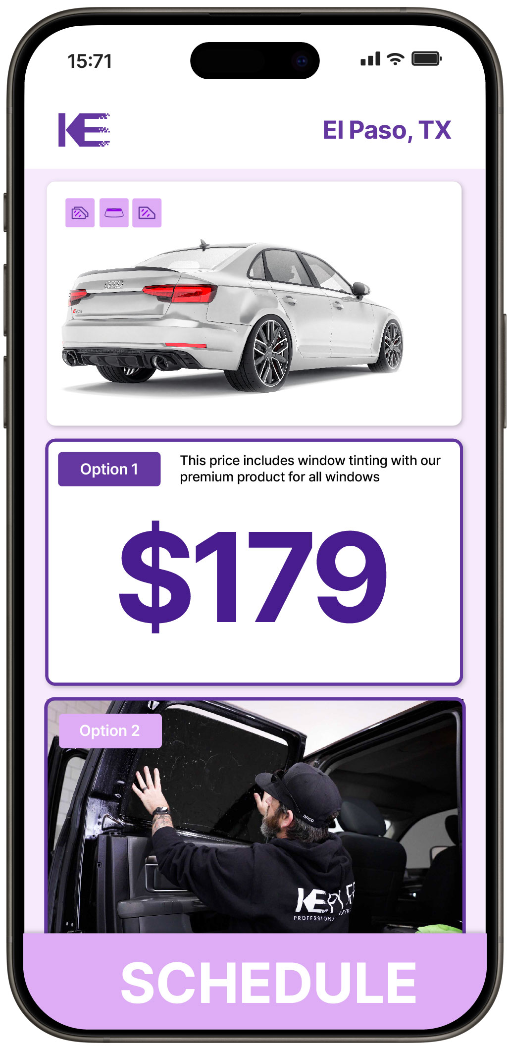 View Reasonable Car Window Tinting Rates in El Paso, Texas