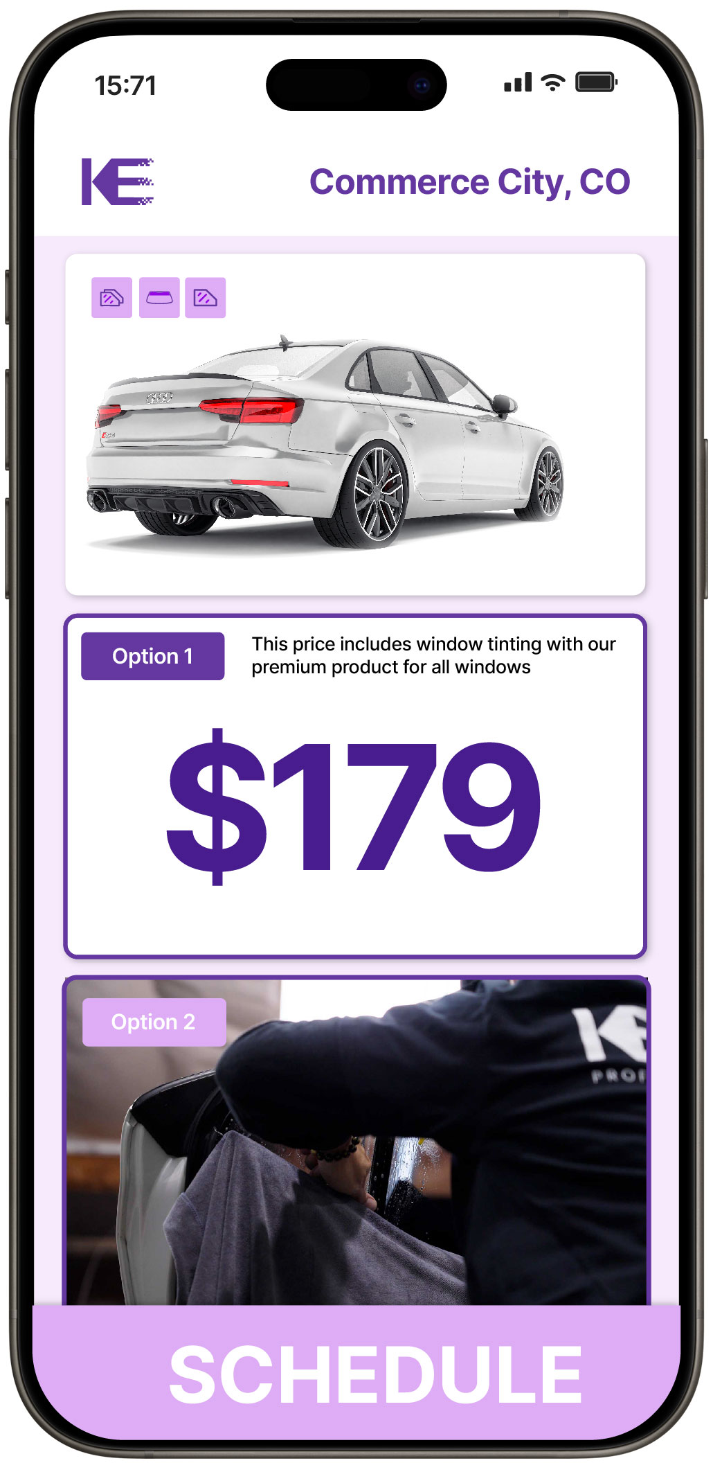 View Competitive Car Window Tinting Rates in Commerce City, Colorado
