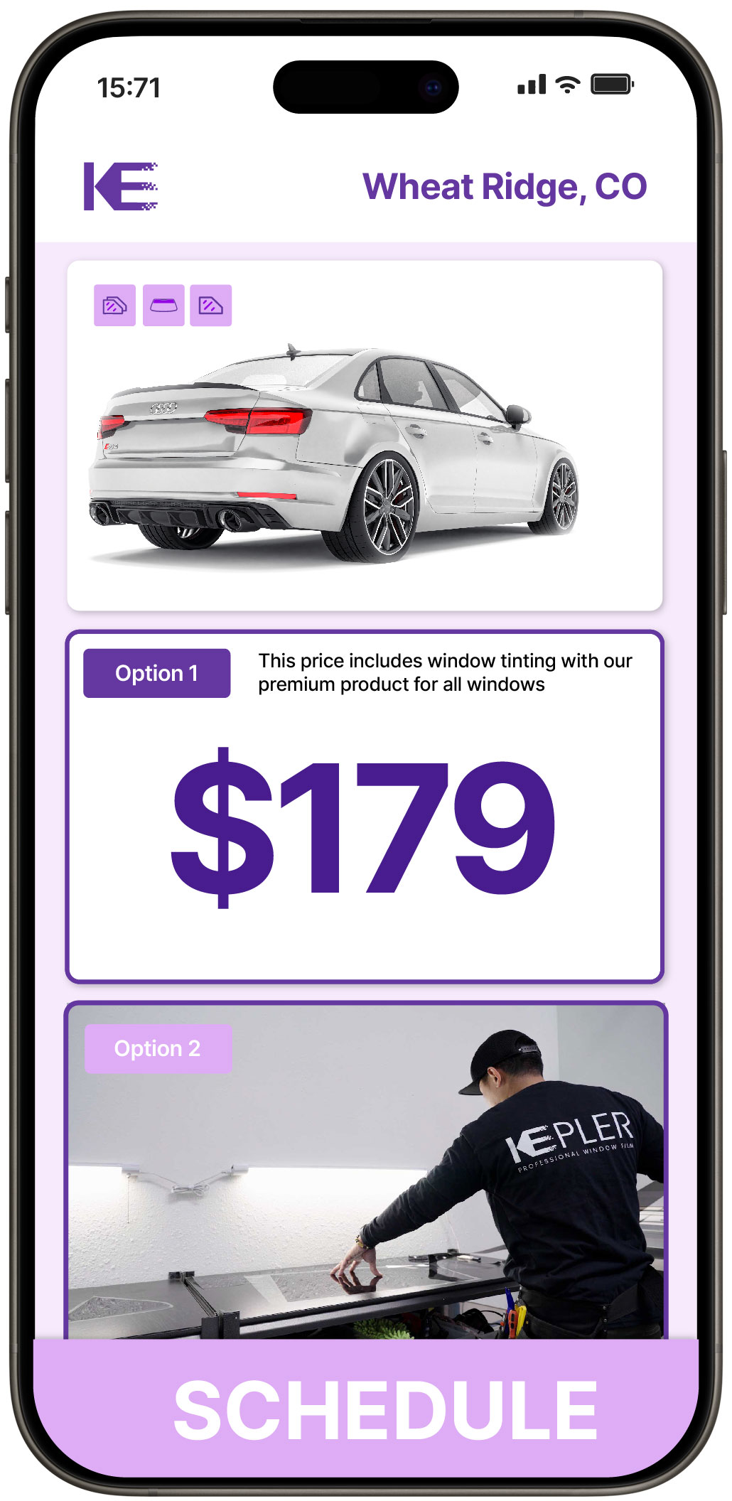 View Reasonable Car Window Tinting Prices in Wheat Ridge, Colorado