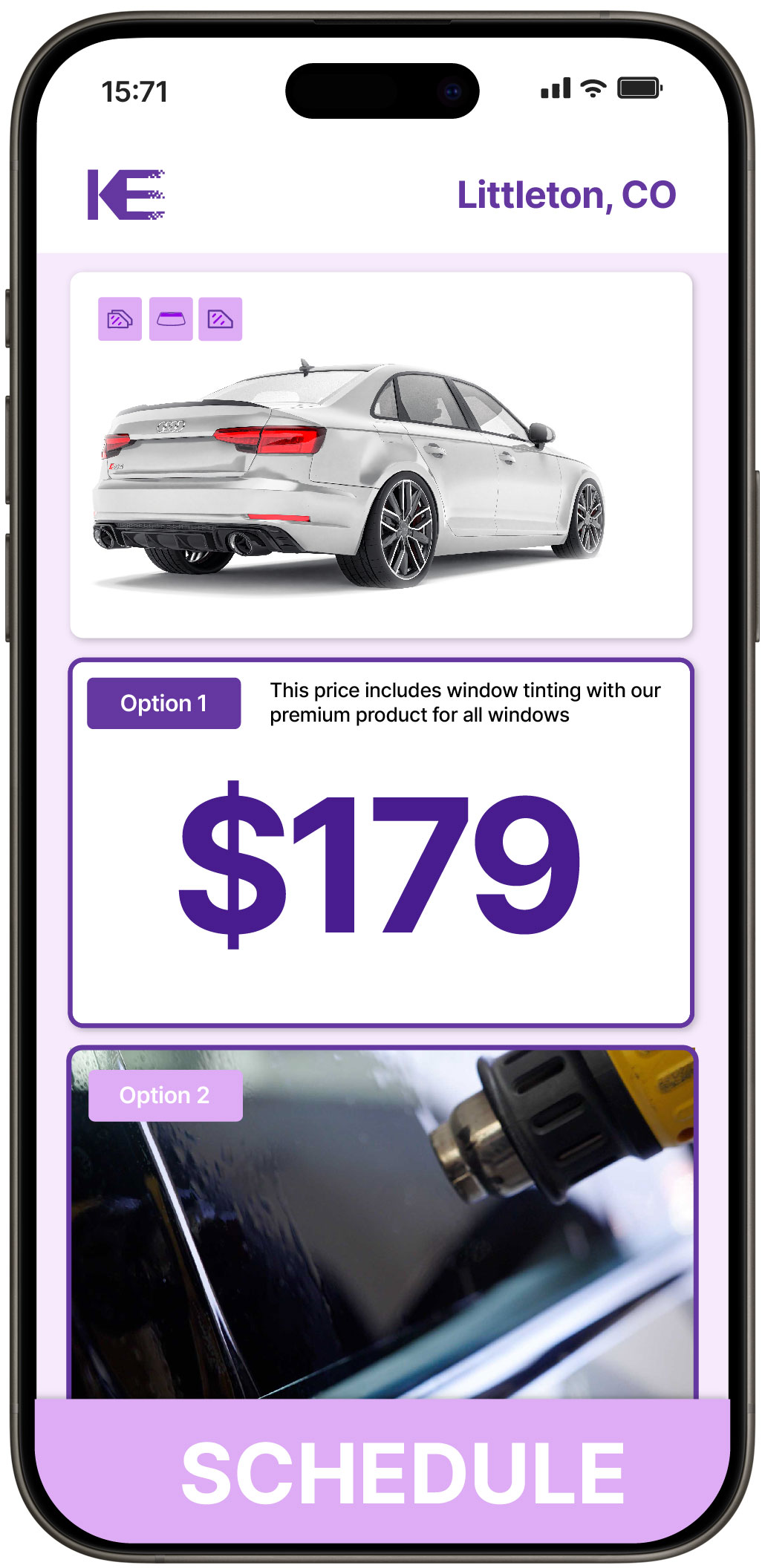 View Competitive Car Window Tinting Prices in Littleton, Colorado