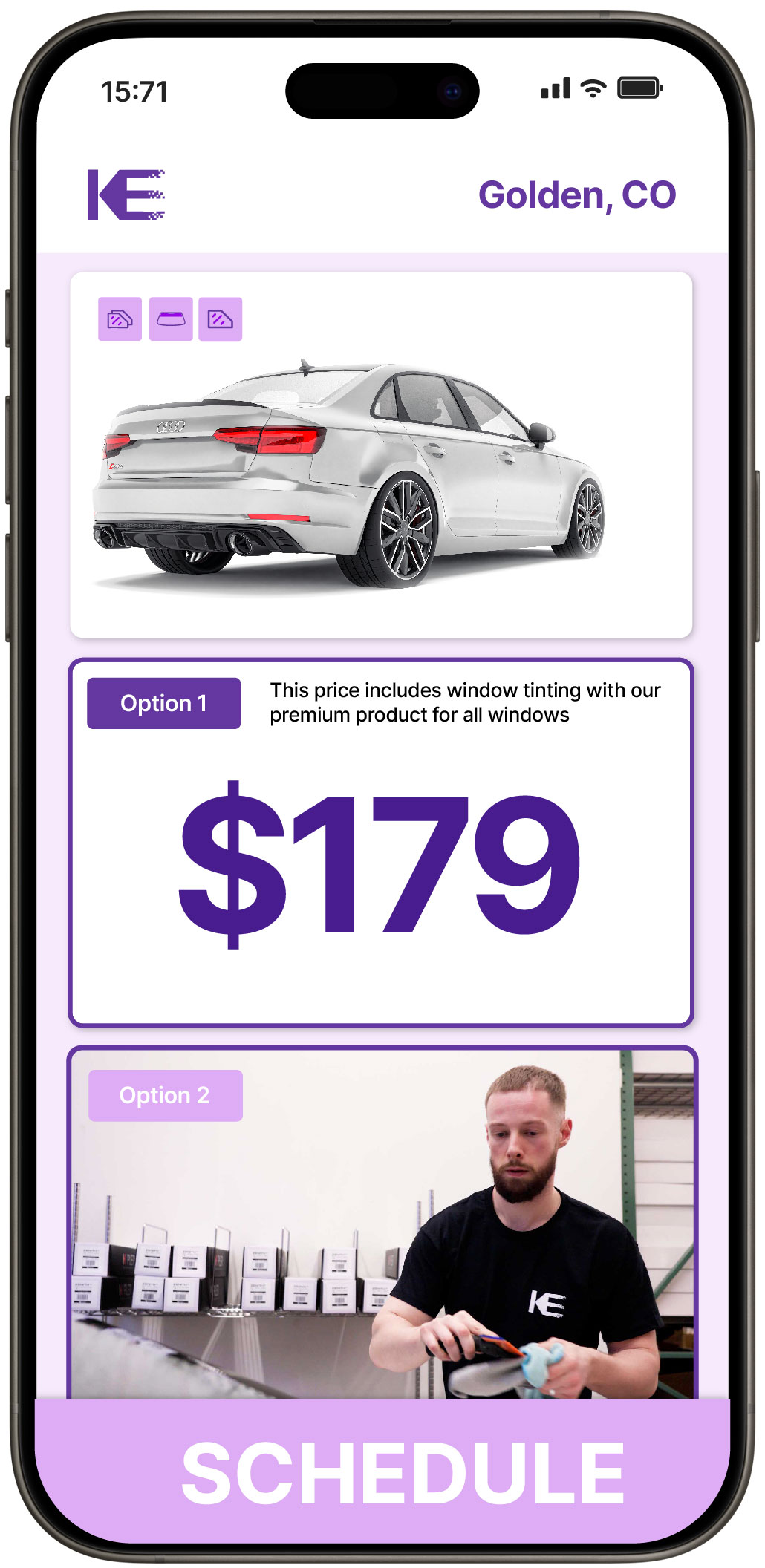 View Reasonable Car Window Tinting Prices in Golden, Colorado