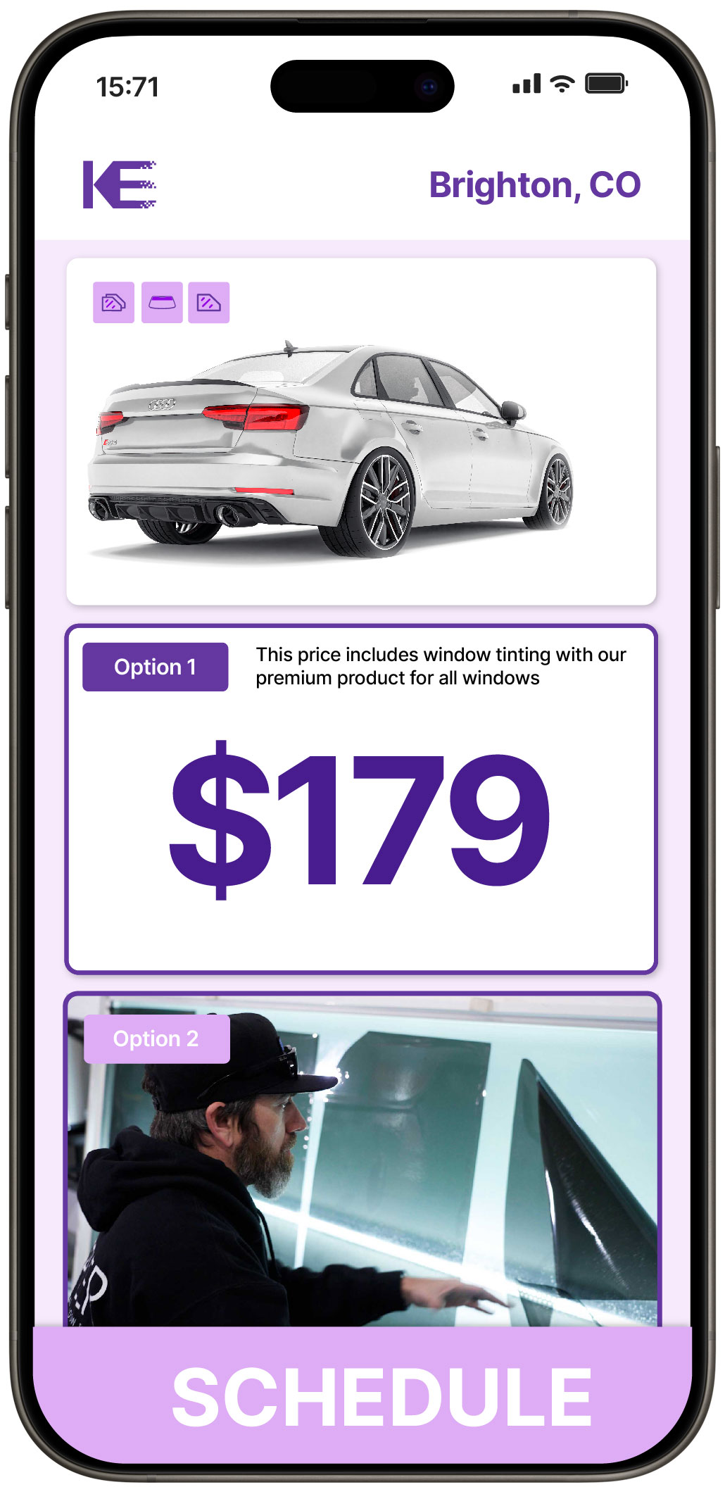 View Reasonable Car Window Tinting Rates in Brighton, Colorado