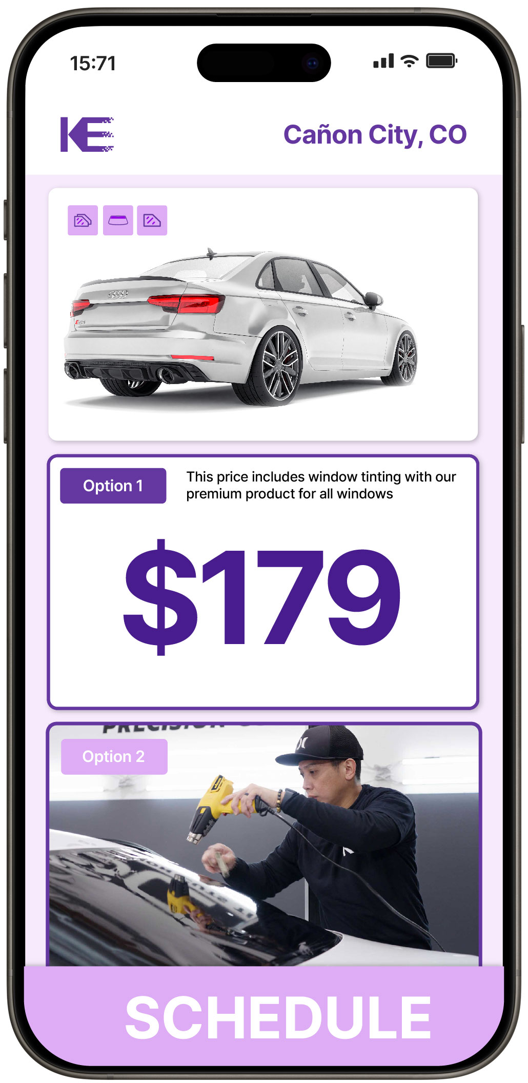View Competitive Car Window Tinting Costs in Cañon City, Colorado