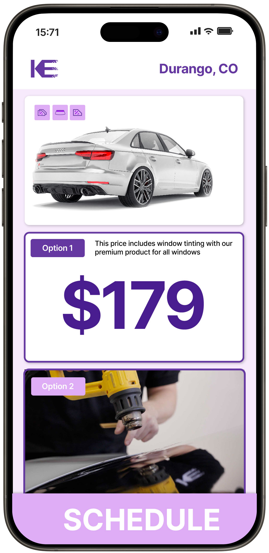 View Competitive Car Window Tinting Rates in Durango, Colorado