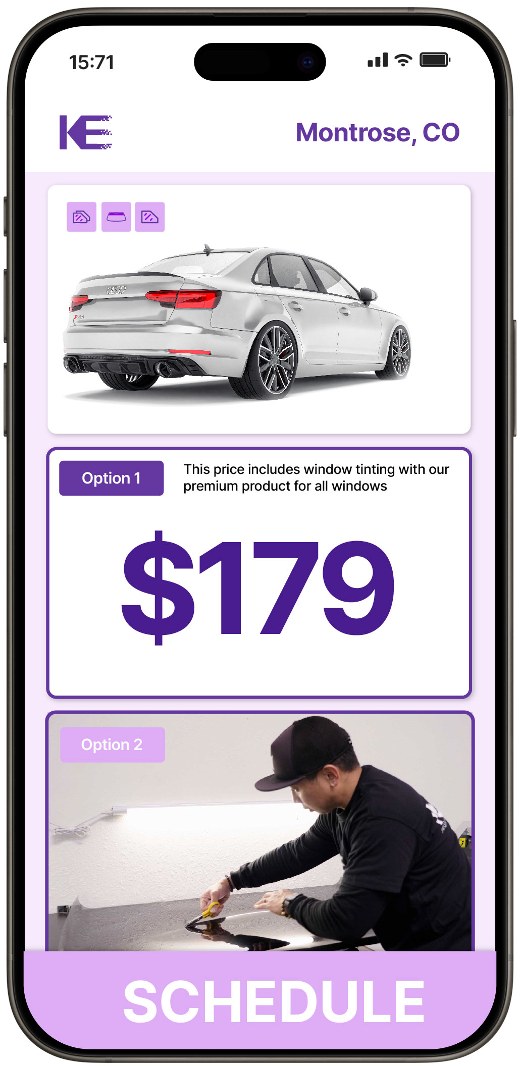 View Competitive Car Window Tinting Costs in Montrose, Colorado
