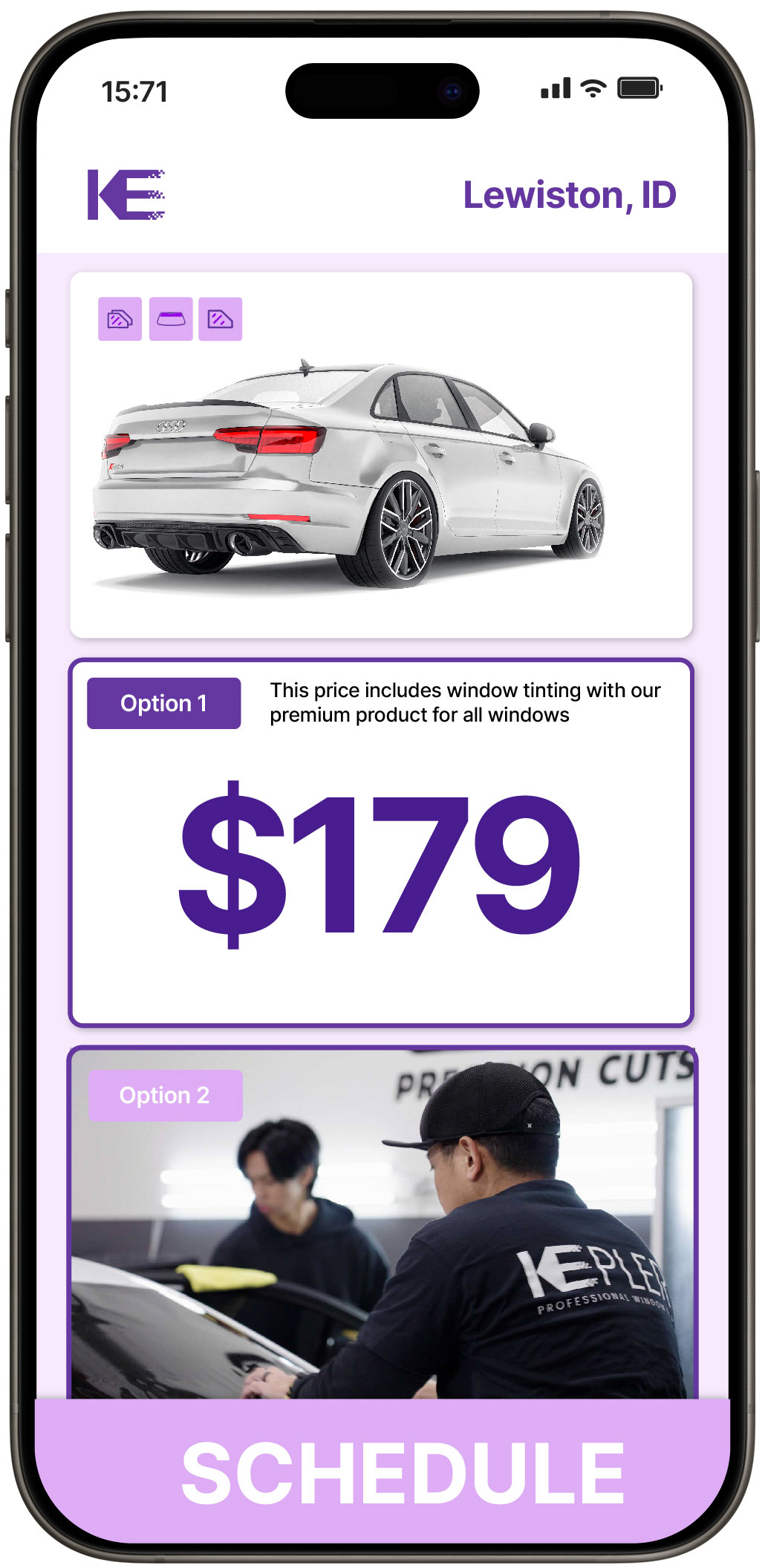 View Reasonable Car Window Tinting Prices in Lewiston, Idaho